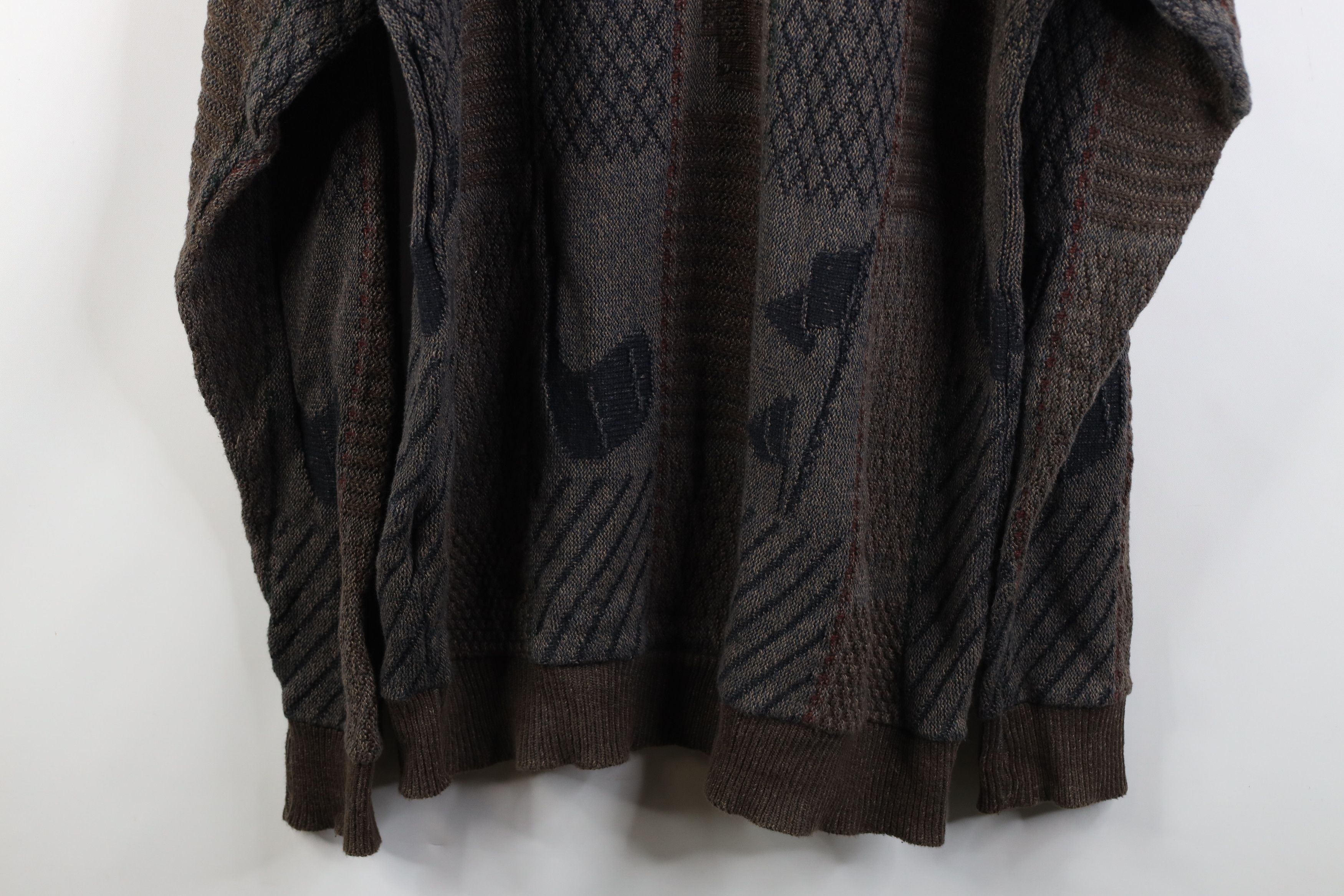 Vintage Vintage 90s Streetwear Golf All Over Print Knit Sweater USA Size US L / EU 52-54 / 3 - 15 Thumbnail