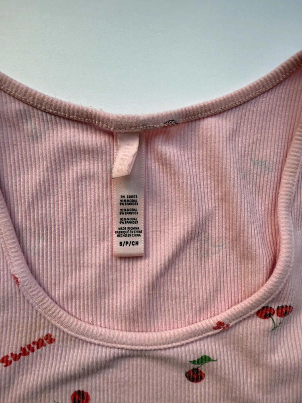 Other Skims Pink Cherry Tank Top Size S / US 4 / IT 40 - 3 Thumbnail