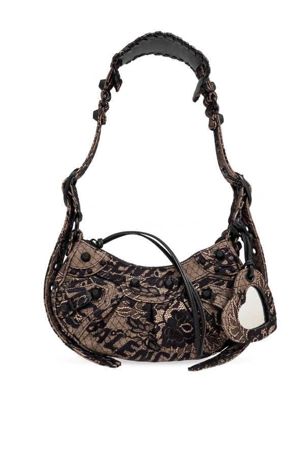 Balenciaga o1la1rc1a0825 Size: OS / Le Cagole XS Shoulder Bag Dentelle Size ONE SIZE - 1 Thumbnail