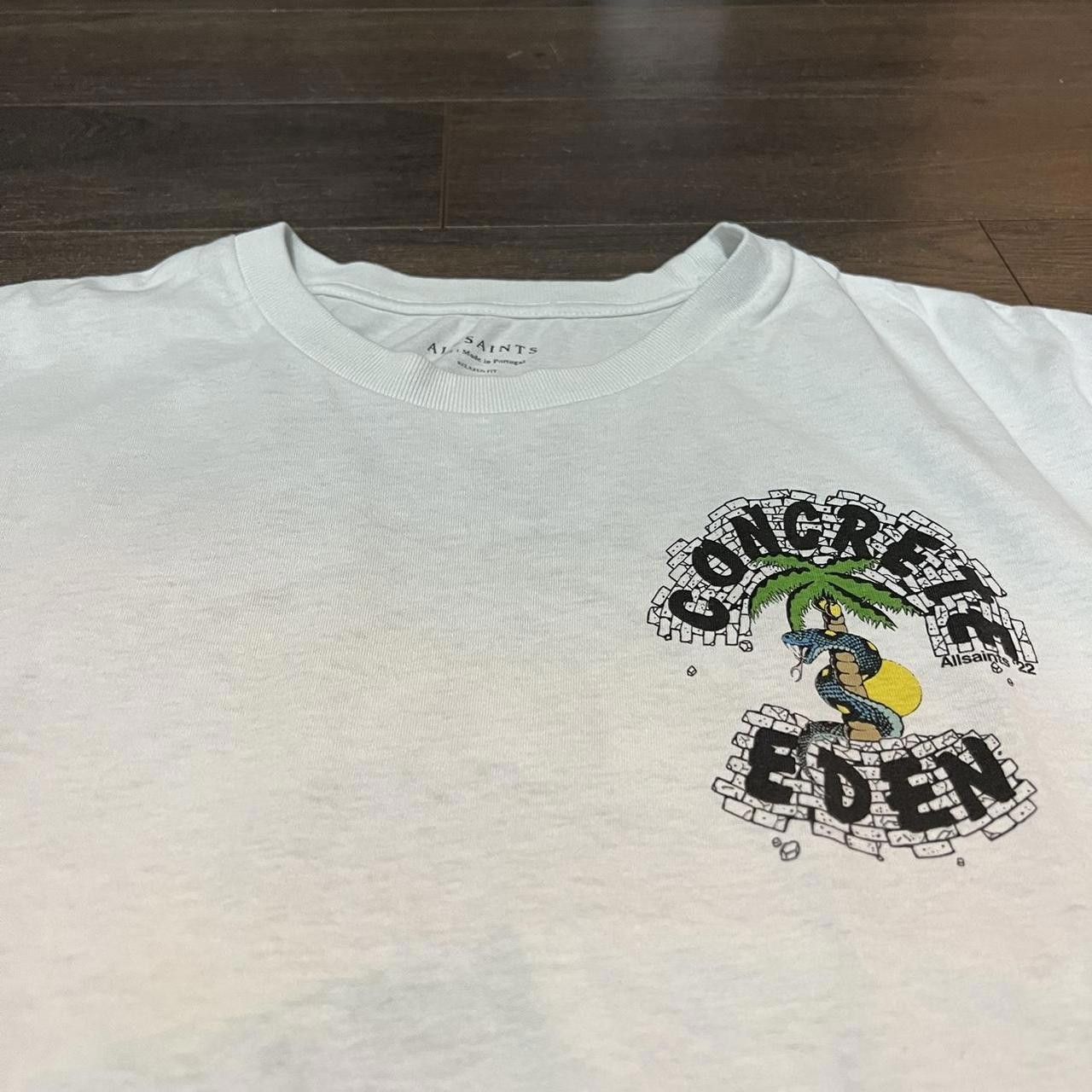 Allsaints Allsaints Concrete Eden T Shirt Size US S / EU 44-46 / 1 - 1 Thumbnail
