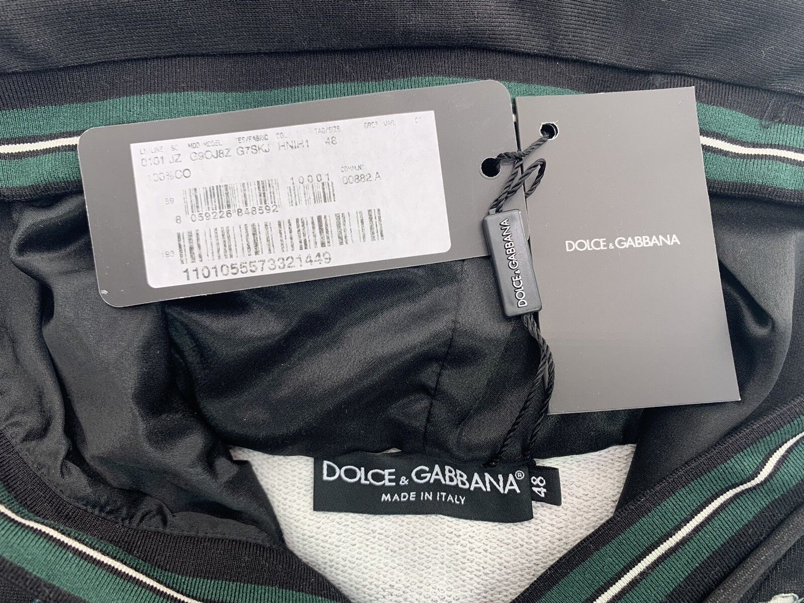 Dolce & Gabbana Size-48/M New Dolce&Gabbana Men's Sweatshirt Size US M / EU 48-50 / 2 - 8 Thumbnail