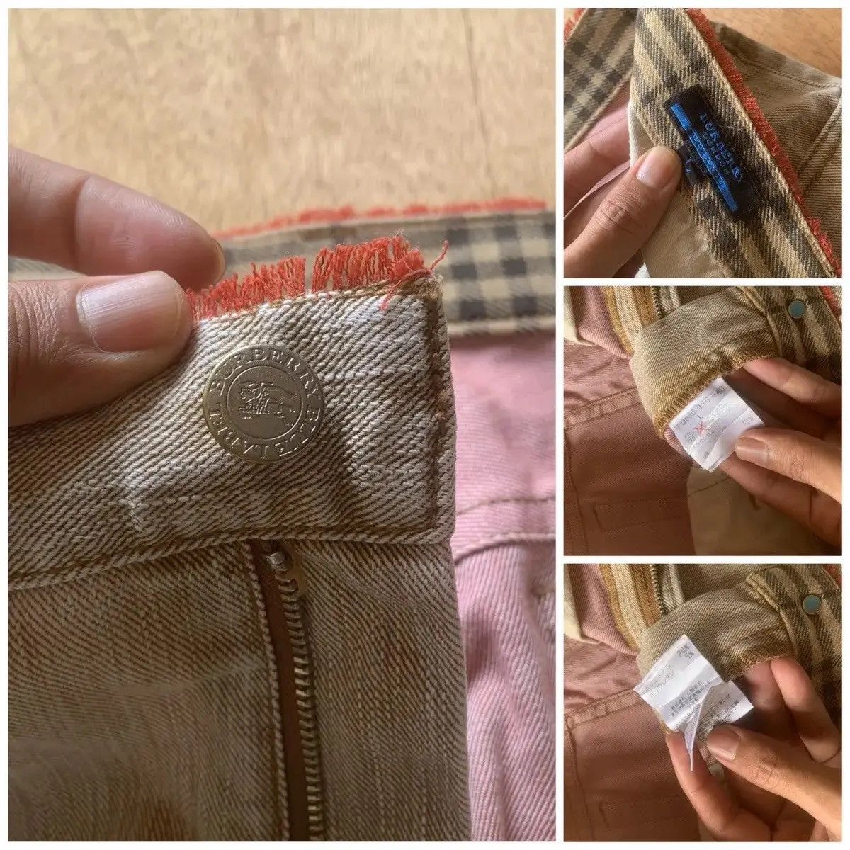 Burberry RUSTY DIRTY ‼️ BURBERRY x BLUE LABEL JEANS DESIGNERS PANTS Size US 32 / EU 48 - 15 Thumbnail
