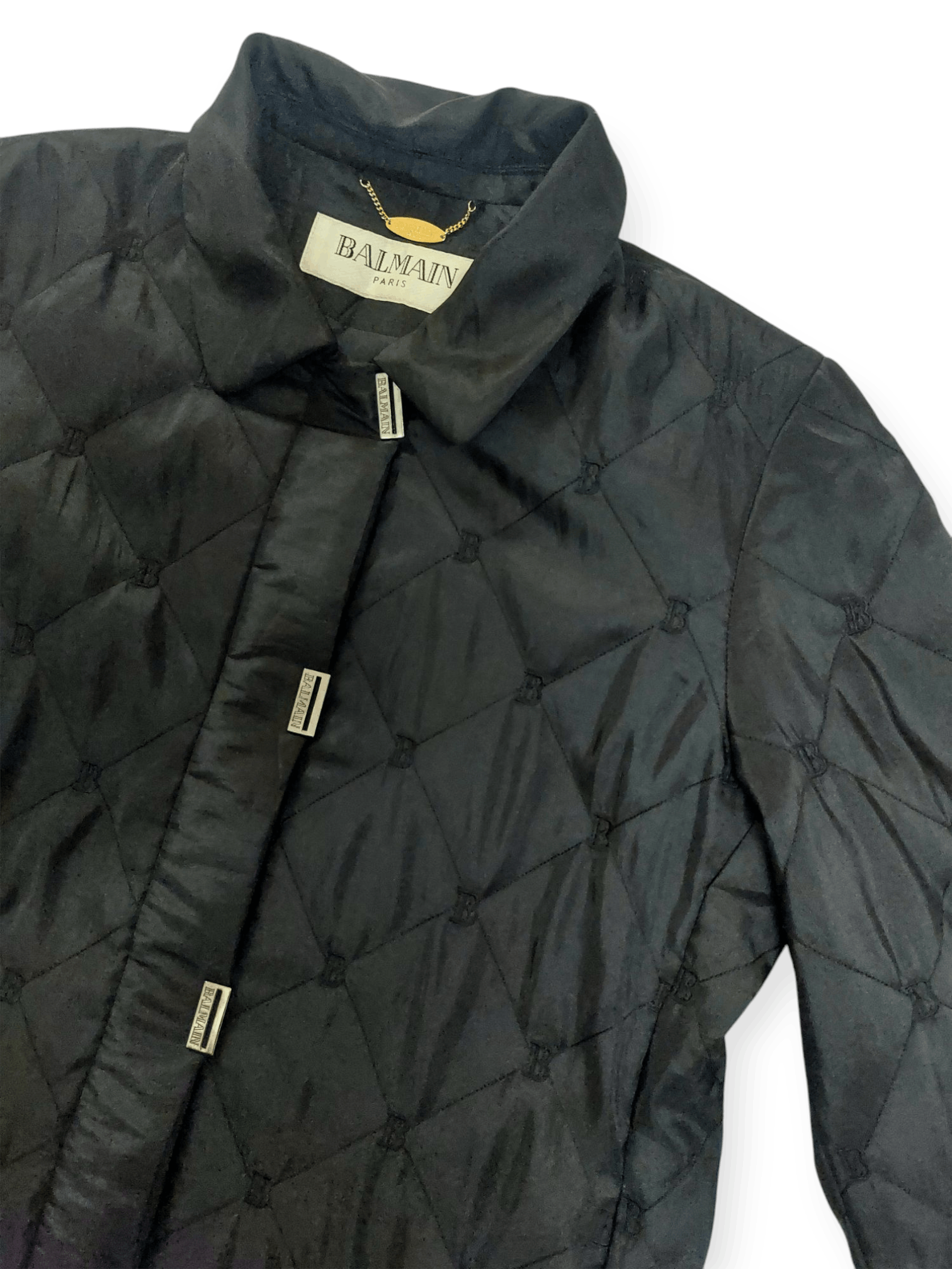 Balmain Balmain Quilted Light Jacket Size US M / EU 48-50 / 2 - 6 Thumbnail
