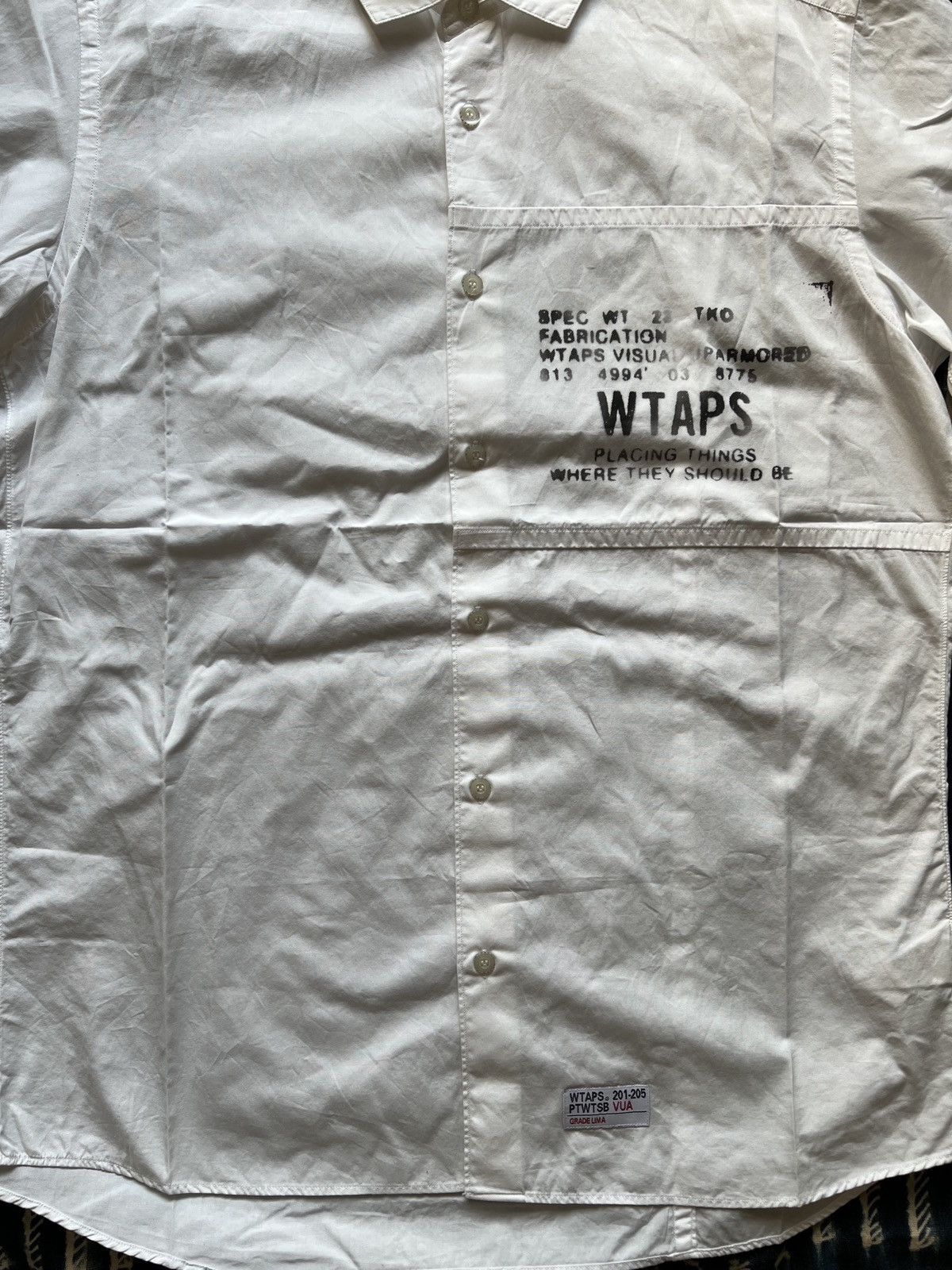 Wtaps Archive 2011 Furries button shirt L