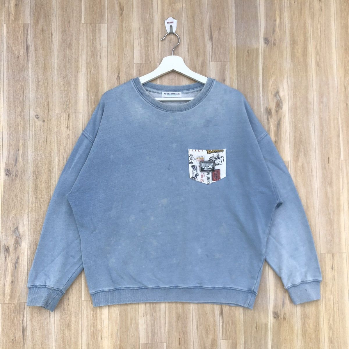 Vintage Rodeo Crowns Denim Pullover