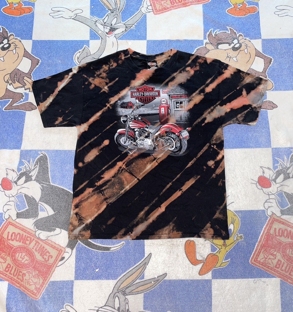 Harley Davidson Harley reverse dye tee Size US L / EU 52-54 / 3 - 1 Thumbnail