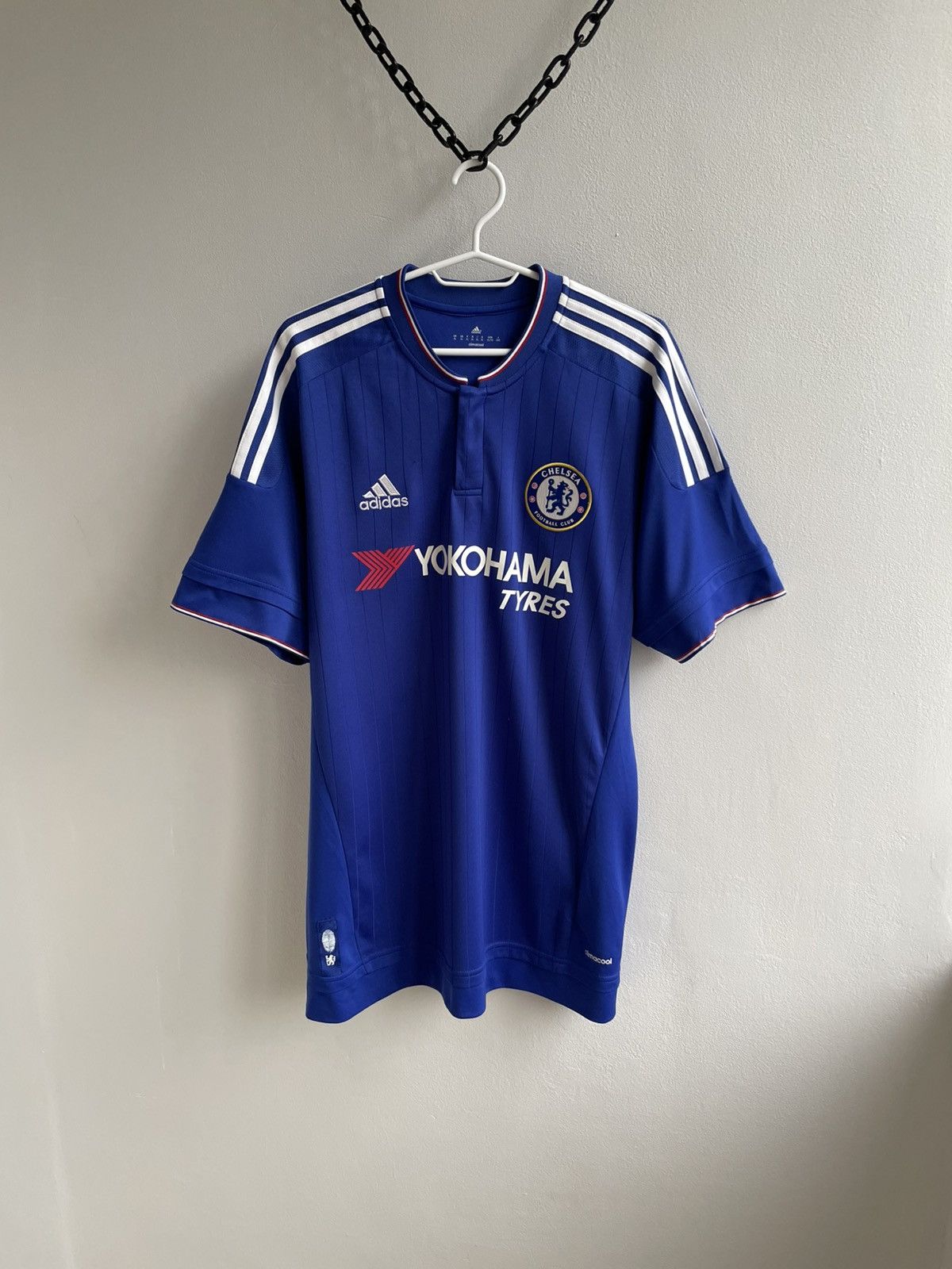 Vintage Chelsea 2015 2016 Home Football Shirt Soccer Jersey Adidas Size US XL / EU 56 / 4 - 1 Thumbnail