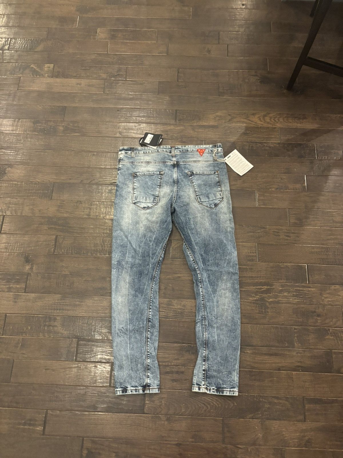 Japanese Brand Berna Slim Jeans Size US 33 - 2 Thumbnail