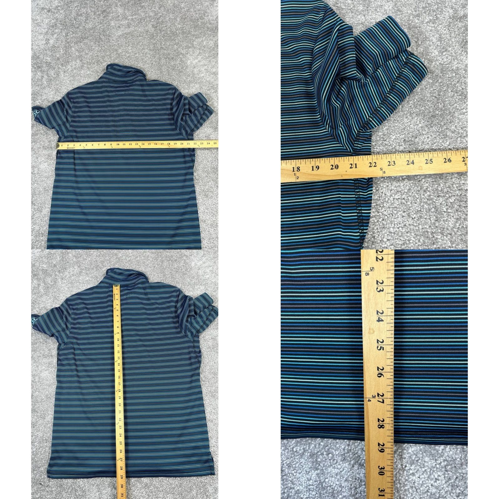 Under Armour Under Armour Polo Shirt Mens L Blue Under Armour HeatGear Logo Polo Shirt Sports Golf Short Sleeve Casual Mens Size US L / EU 52-54 / 3 - 8 Thumbnail