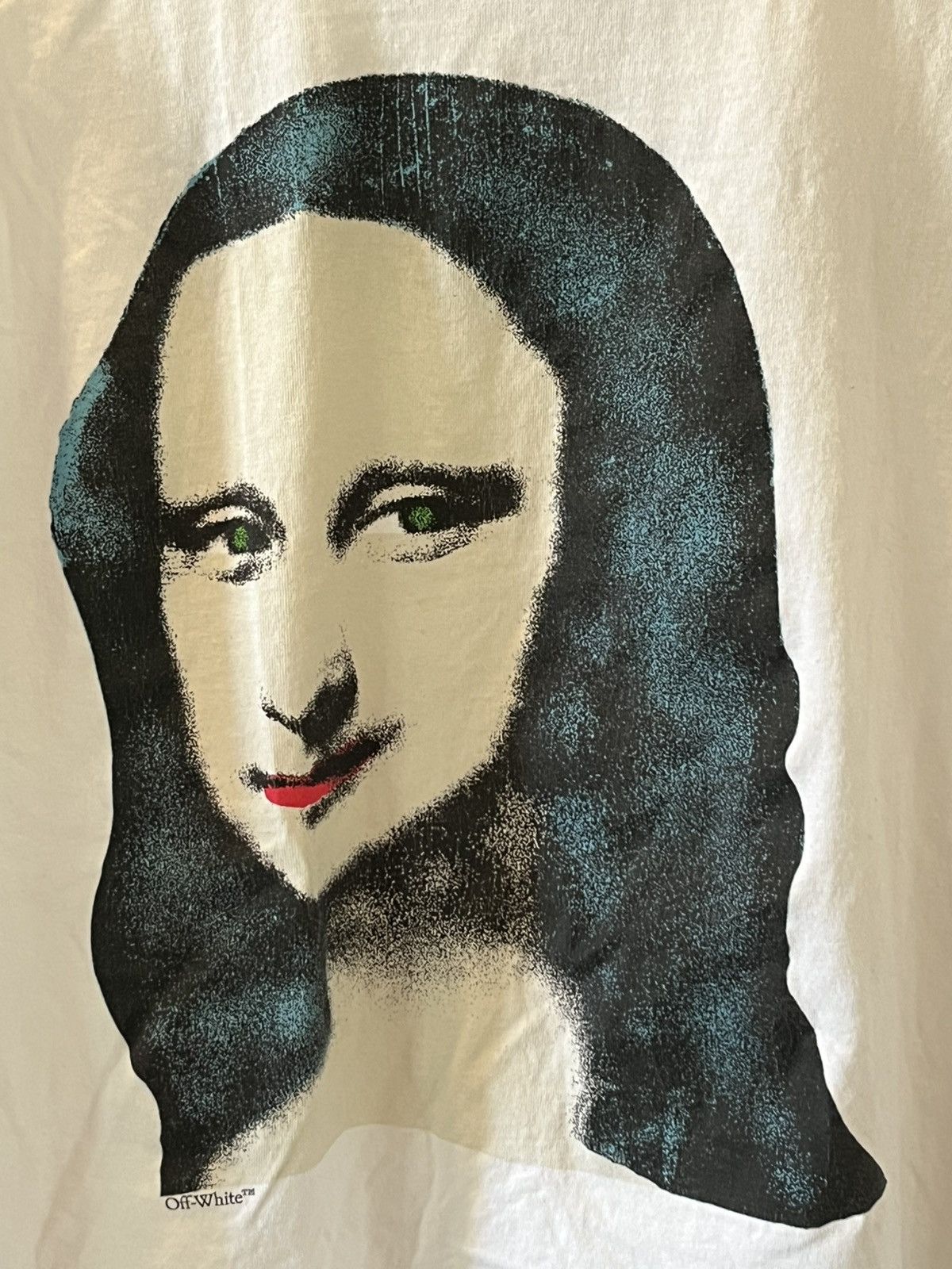 Off-White Off-White Mona Lisa t-shirt Size US XXS / EU 40 - 2 Thumbnail