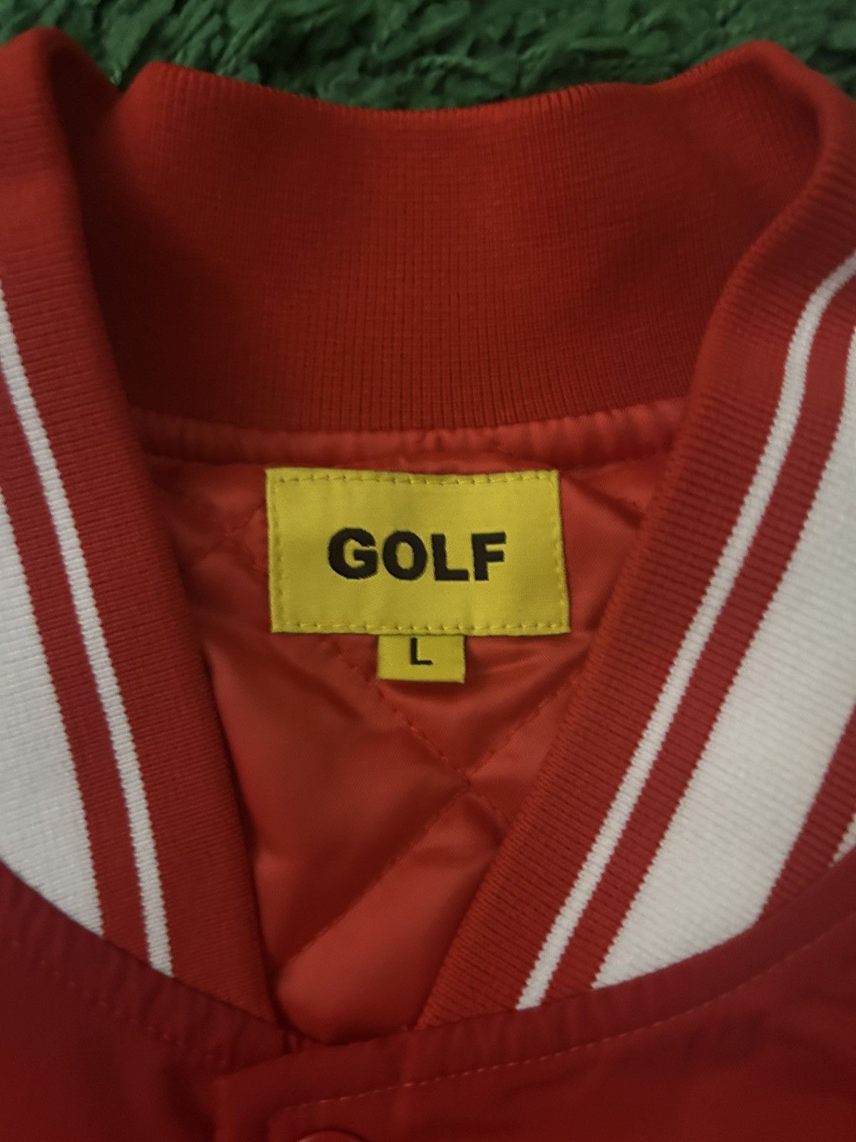 Golf Wang Don’t Tap The Glass Varsity Jacket Size US L / EU 52-54 / 3 - 2 Thumbnail
