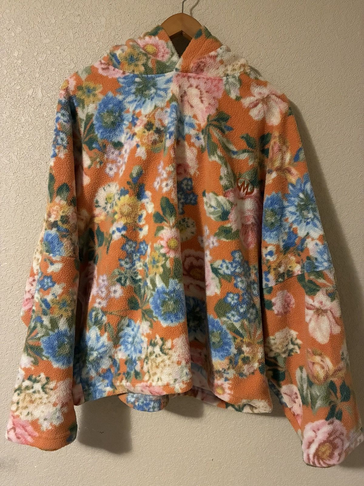 Martine Rose Martine Rose Floral Fleece Hoodie Size US XL / EU 56 / 4 - 1 Thumbnail