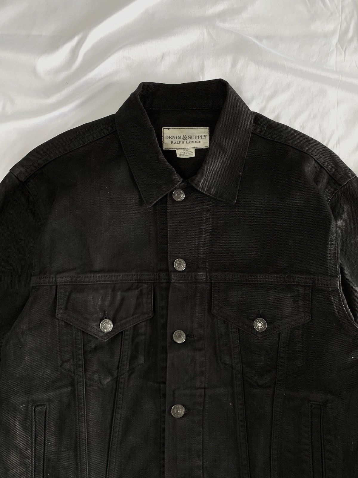 Denim & Supply Ralph Lauren Denim suply RL black waxed jacket denim jeans Size US M / EU 48-50 / 2 - 7 Thumbnail