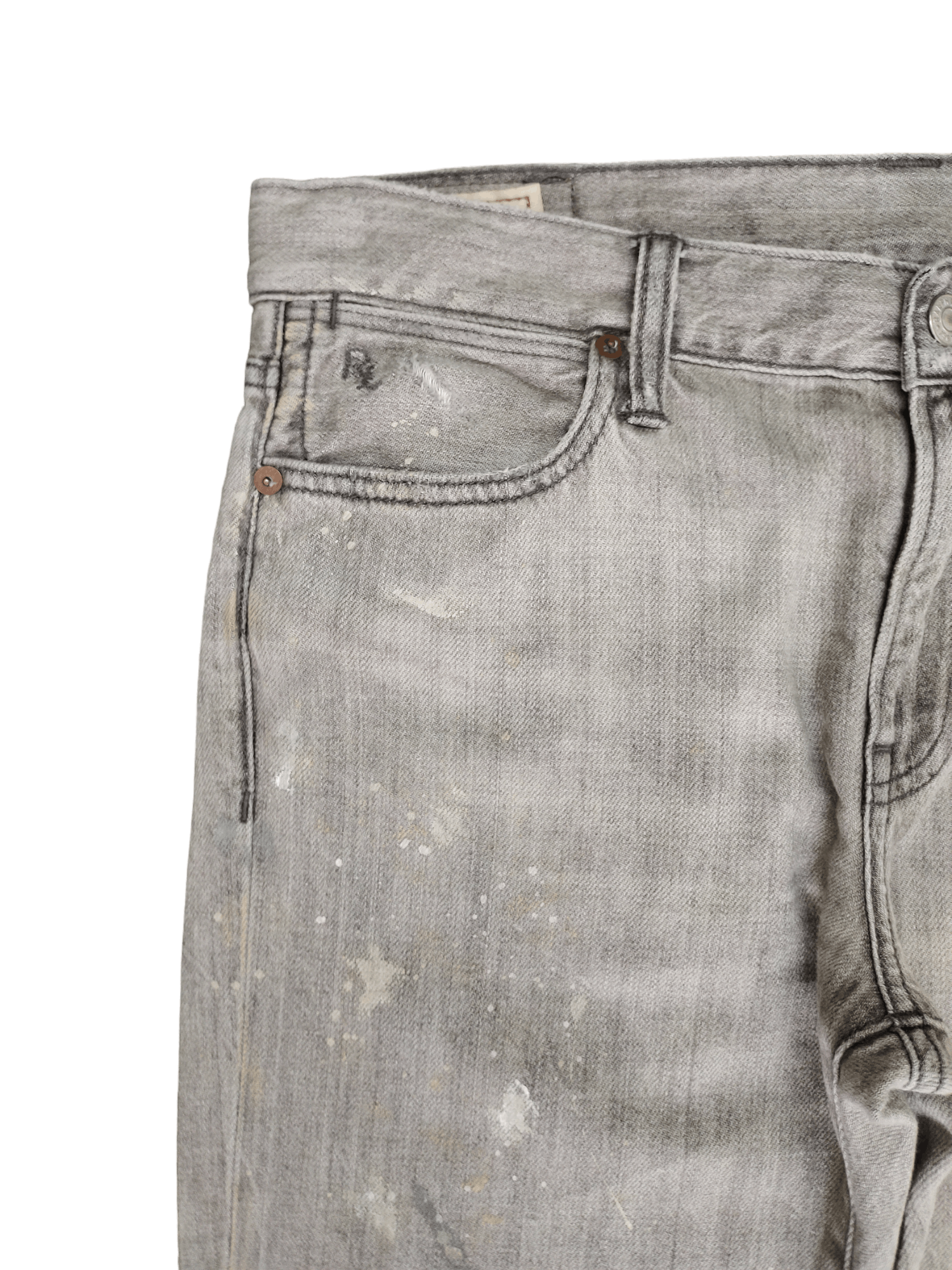 Polo Ralph Lauren Vintage Polo Ralph Lauren Painted Denim Jeans Size US 28 / EU 44 - 4 Thumbnail