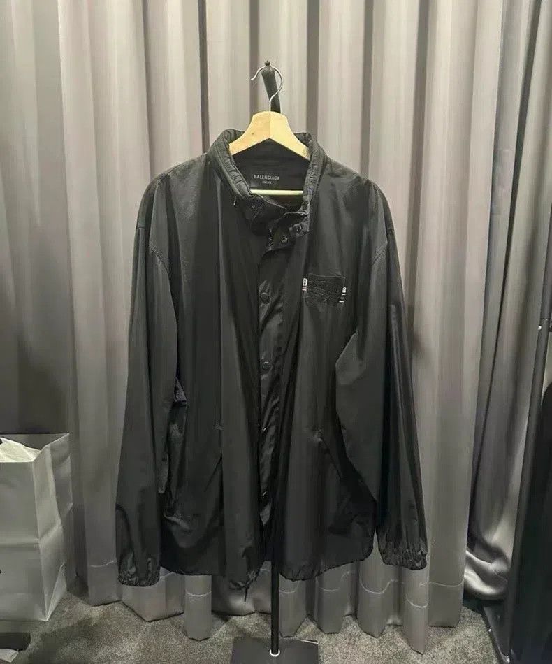 Balenciaga Balenciaga Cola tape storm coat Size US S / EU 44-46 / 1 - 1 Thumbnail