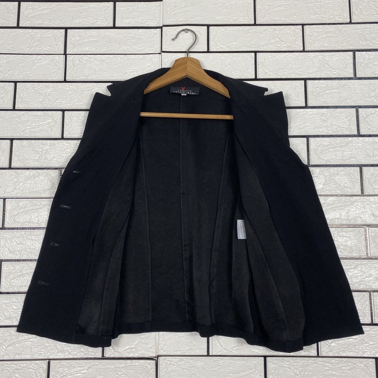 Yohji Yamamoto 📌Avant Garde Button Cropped Jacket L'Equipe Yoshie Inaba Size US M / EU 48-50 / 2 - 14 Thumbnail
