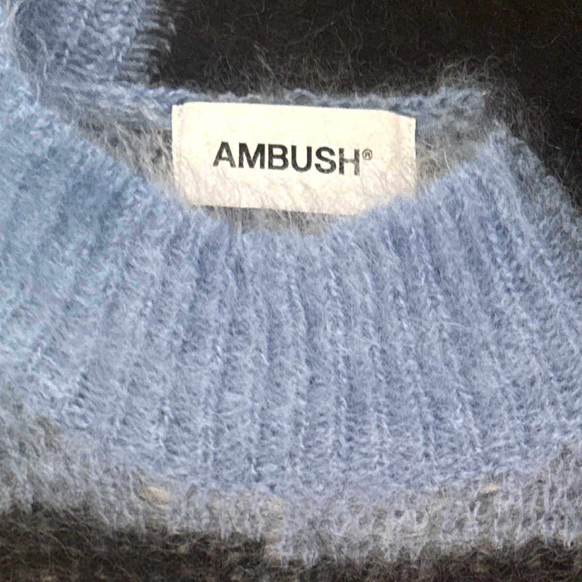 Ambush Design AW18 Mohair Jacquard Intarsia Knit Sweater Size US M / EU 48-50 / 2 - 3 Thumbnail