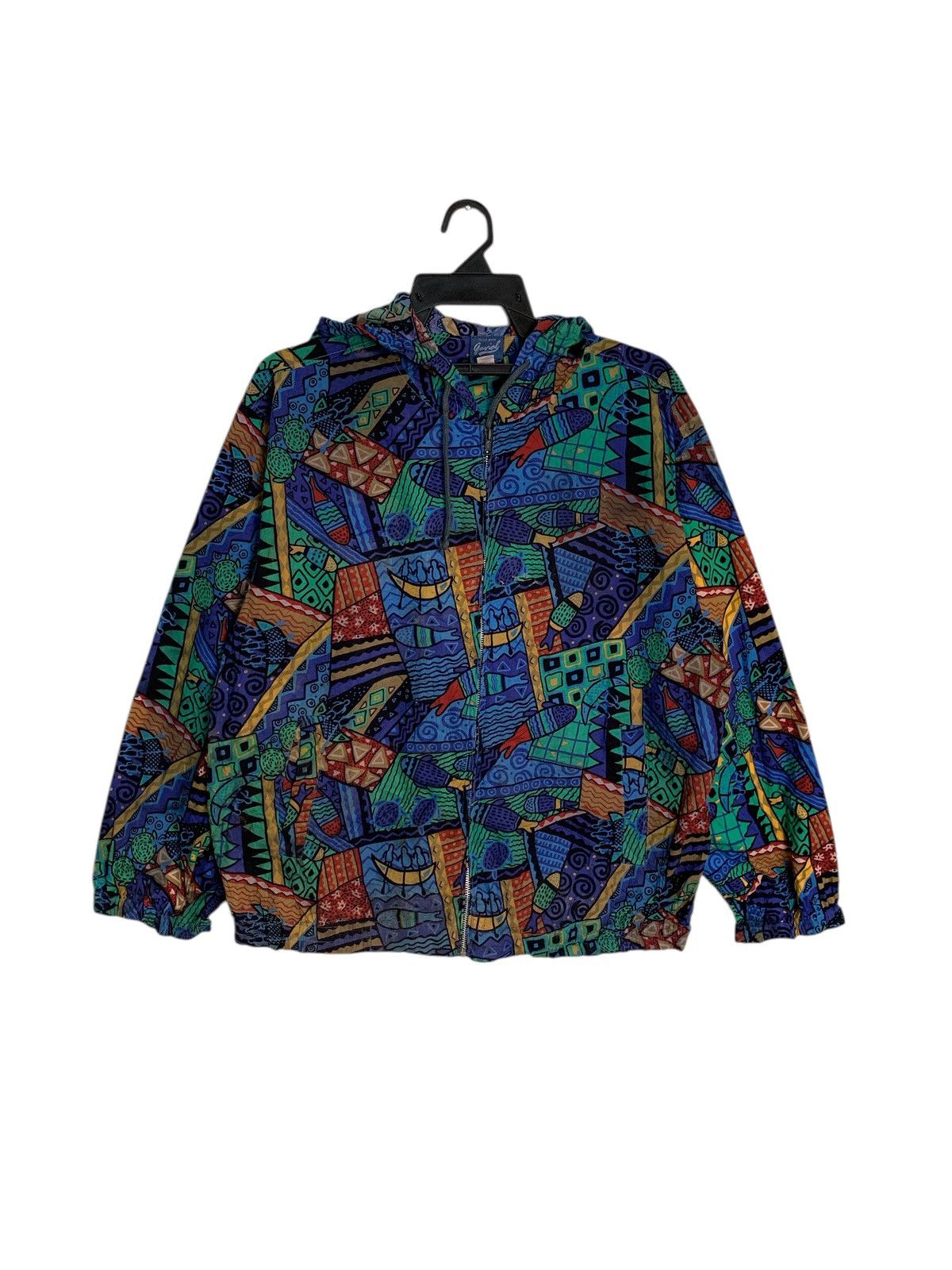 Japanese Brand Rare Design Gavial Colorful Geometric & Abstract Pattern Size US M / EU 48-50 / 2 - 1 Thumbnail