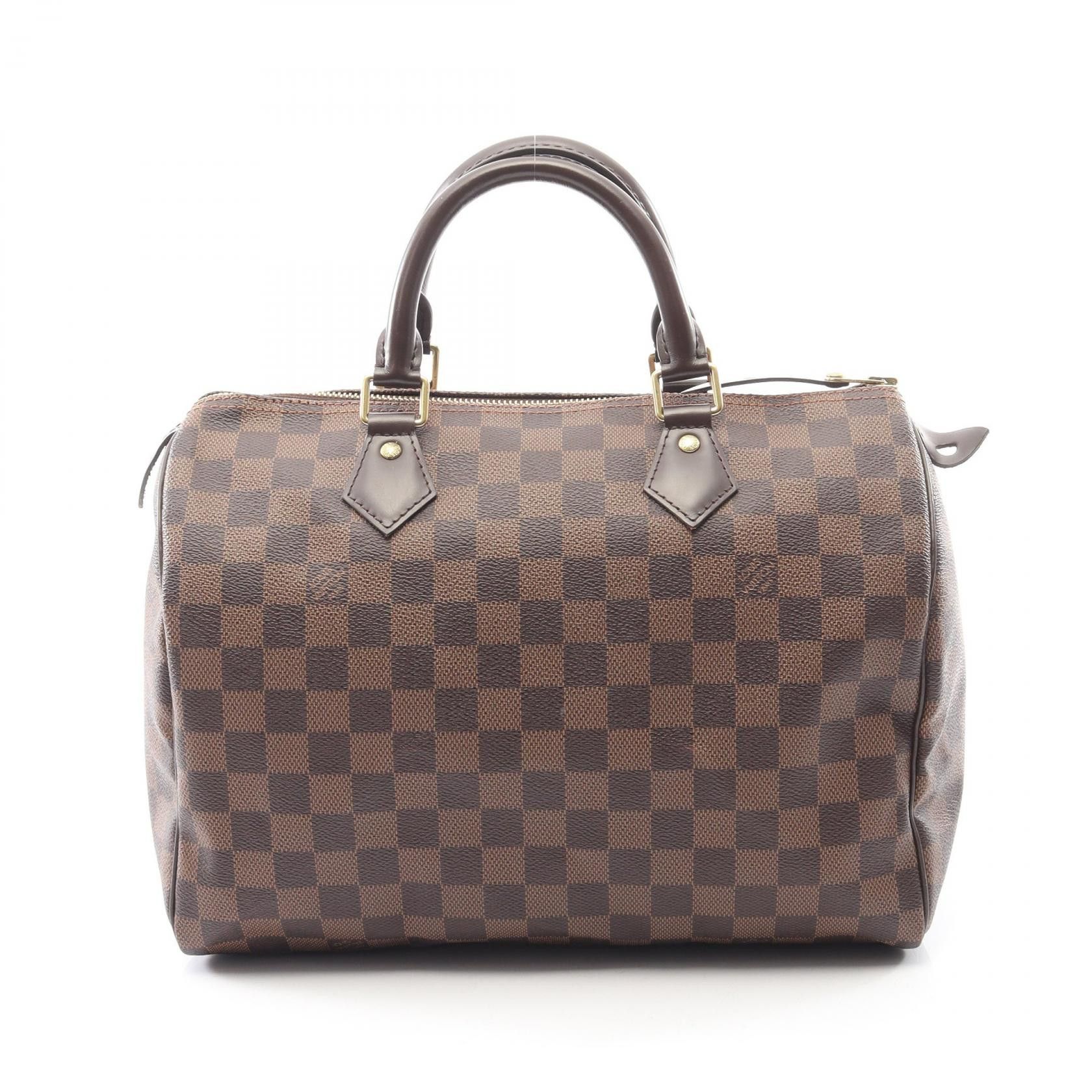 Louis Vuitton Louis Vuitton Louis Vuitton Speedy 30 Damier Handbag Textile Handbag N41531 DUTY FREE for USA Size ONE SIZE - 1 Thumbnail