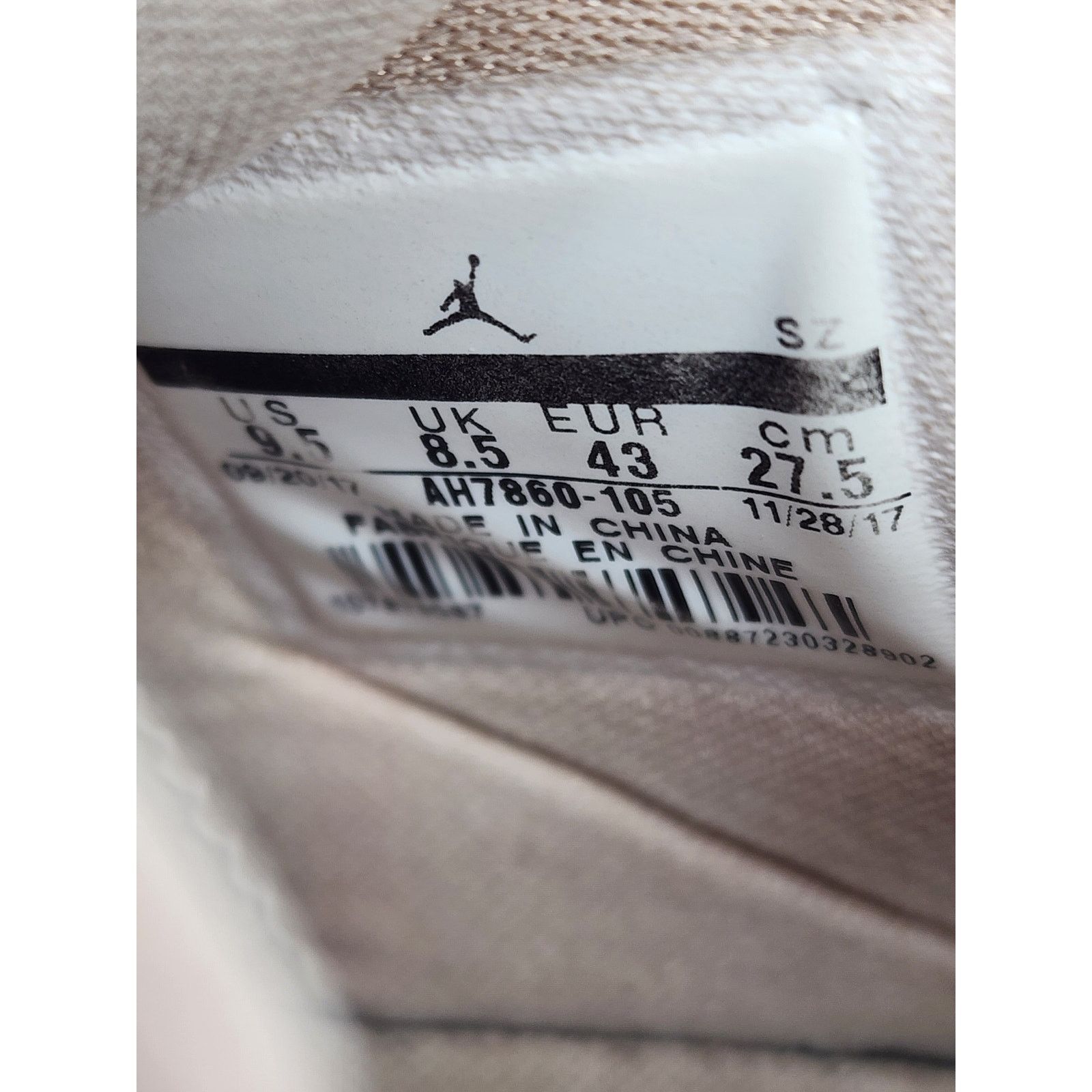 Nike Jordan 11 Retro Low Rose Gold Sneakers Women's Size 9.5 Size US 9.5 / IT 39.5 - 8 Thumbnail
