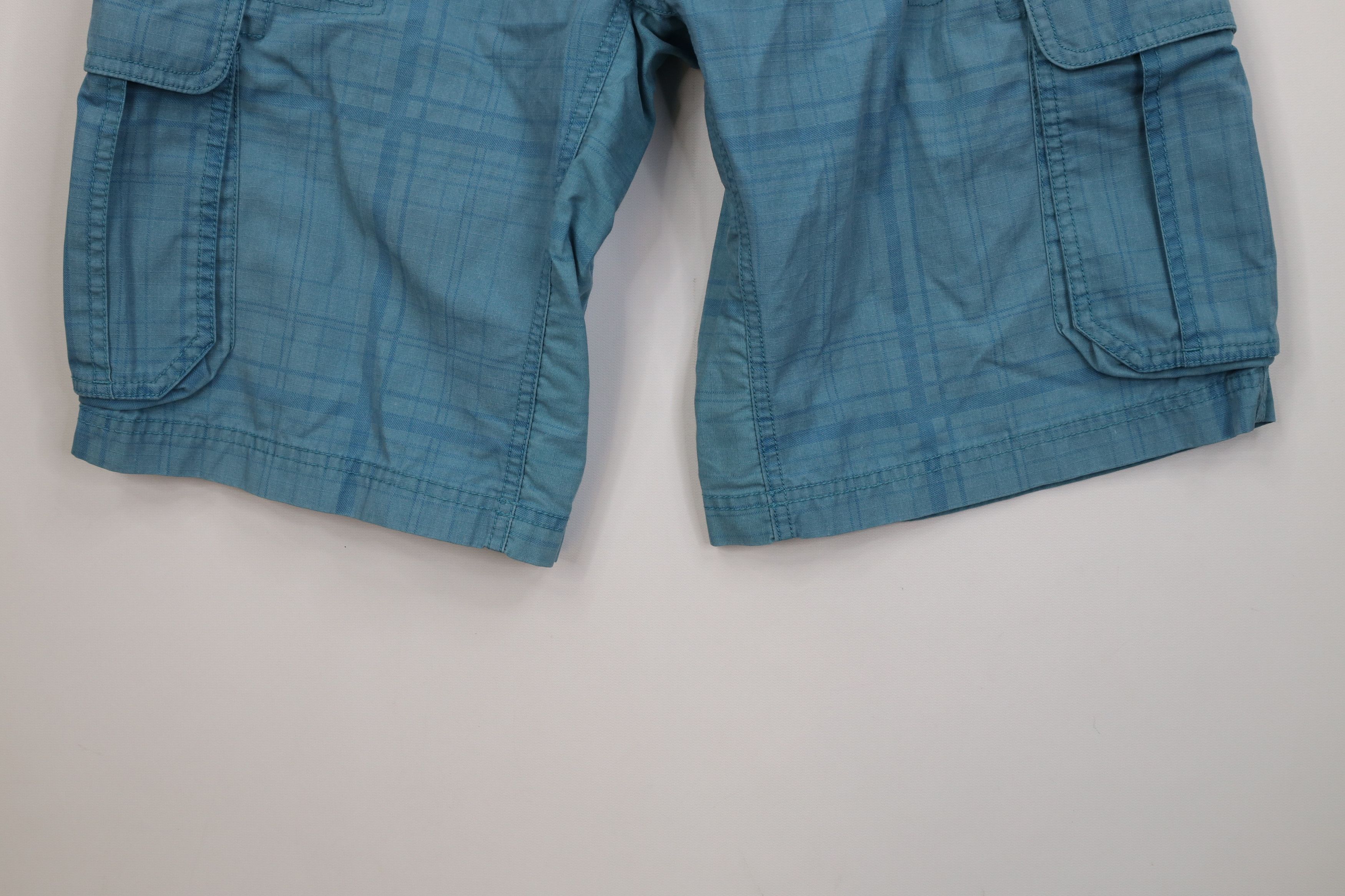 The North Face Vintage Y2K The North Face Hiking Trekking Cargo Shorts Blue Size US 34 / EU 50 - 4 Thumbnail