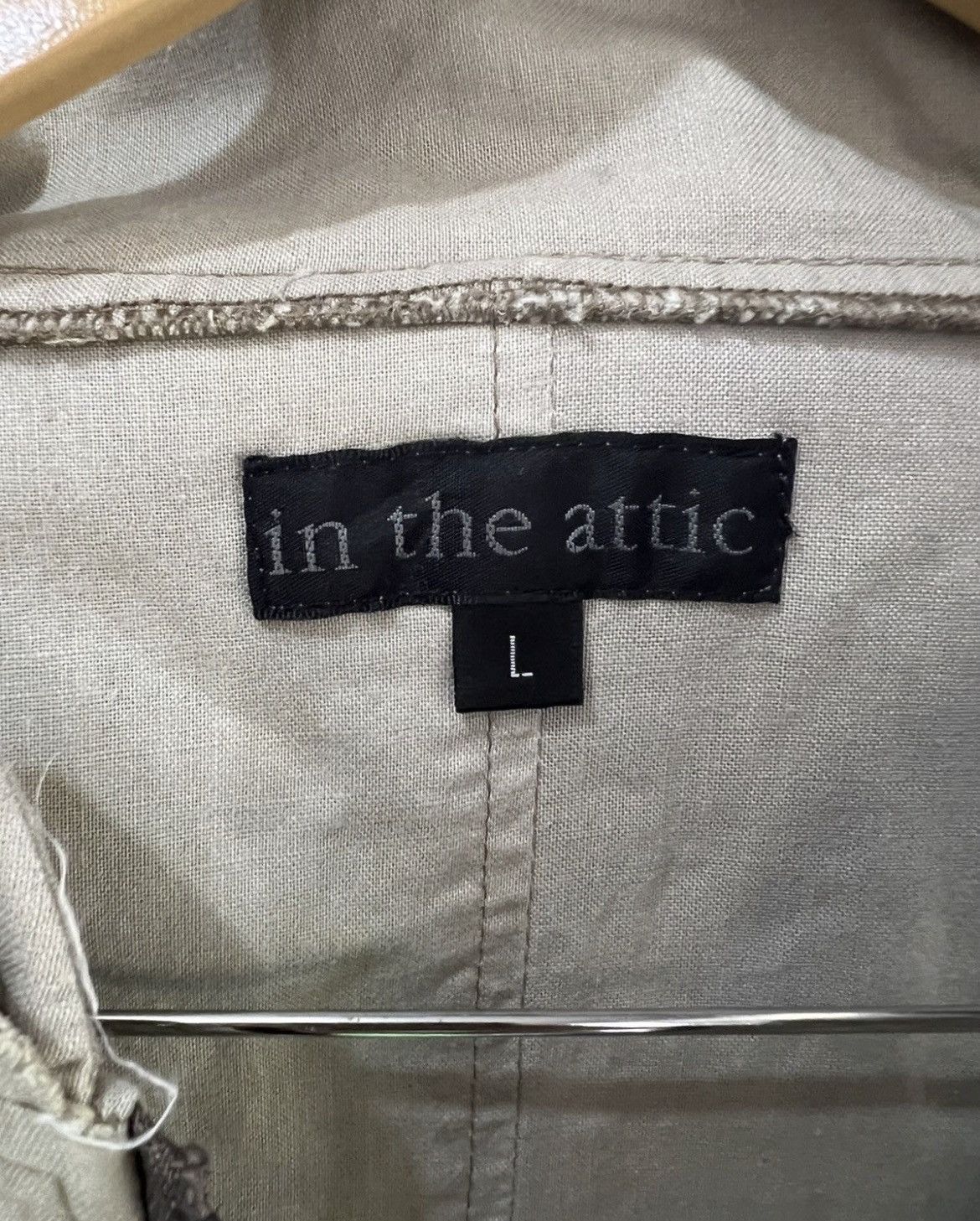 In The Attic 🔥Rare In The Attic Zipper Vest Size US S / EU 44-46 / 1 - 15 Thumbnail