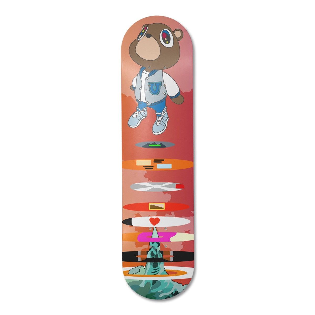 Japanese Brand Graduation Bear Skateboard Size ONE SIZE - 1 Preview
