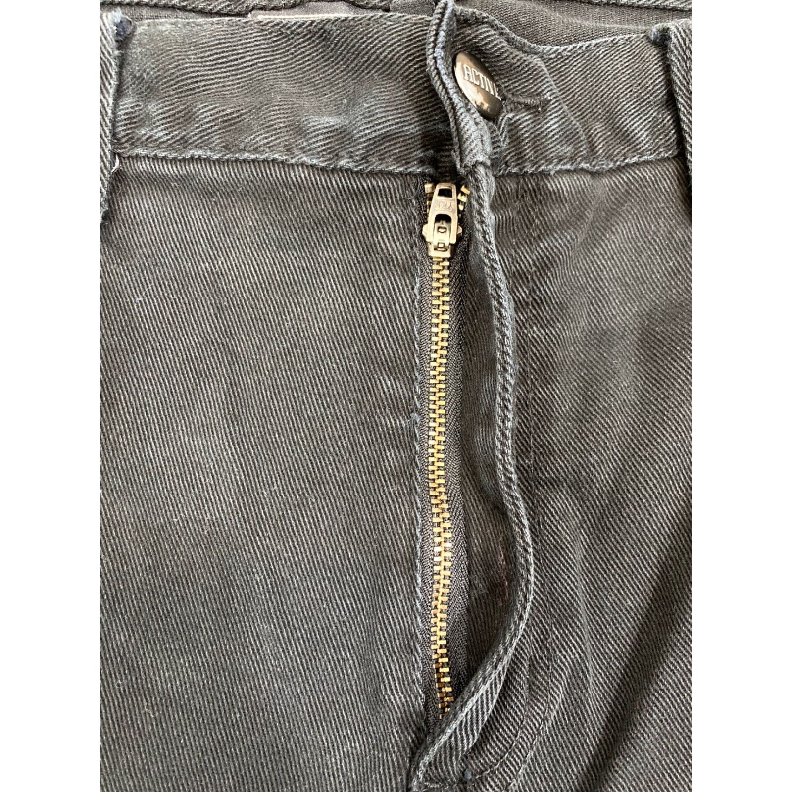 Vintage Active Jeans Skate Surf Black 34x34 Mens Jeans Regular 34 Inseam Straight Active Brand Size US 34 / EU 50 - 4 Thumbnail
