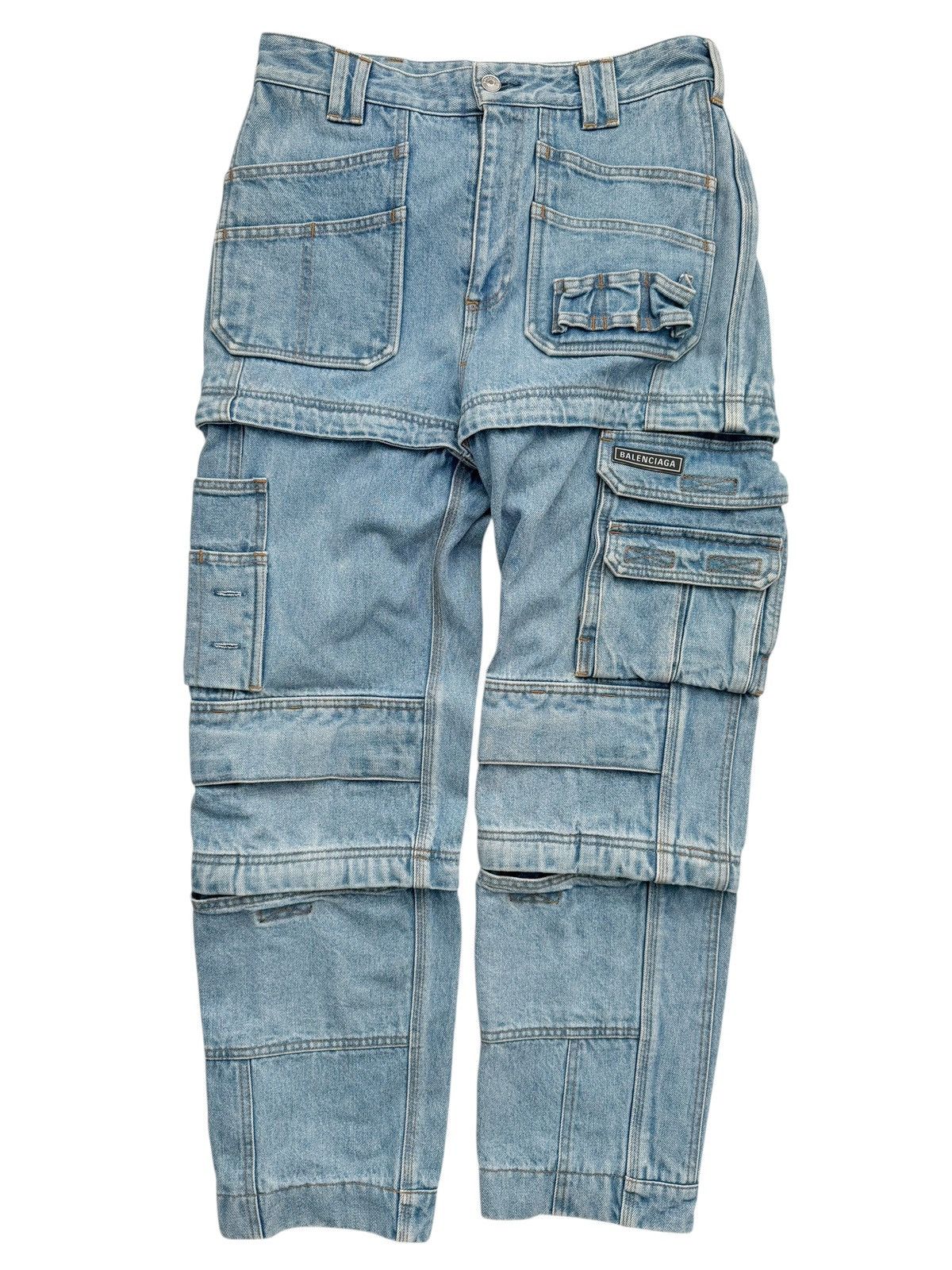 Balenciaga Balenciaga Convertible Denim Pants | Grailed