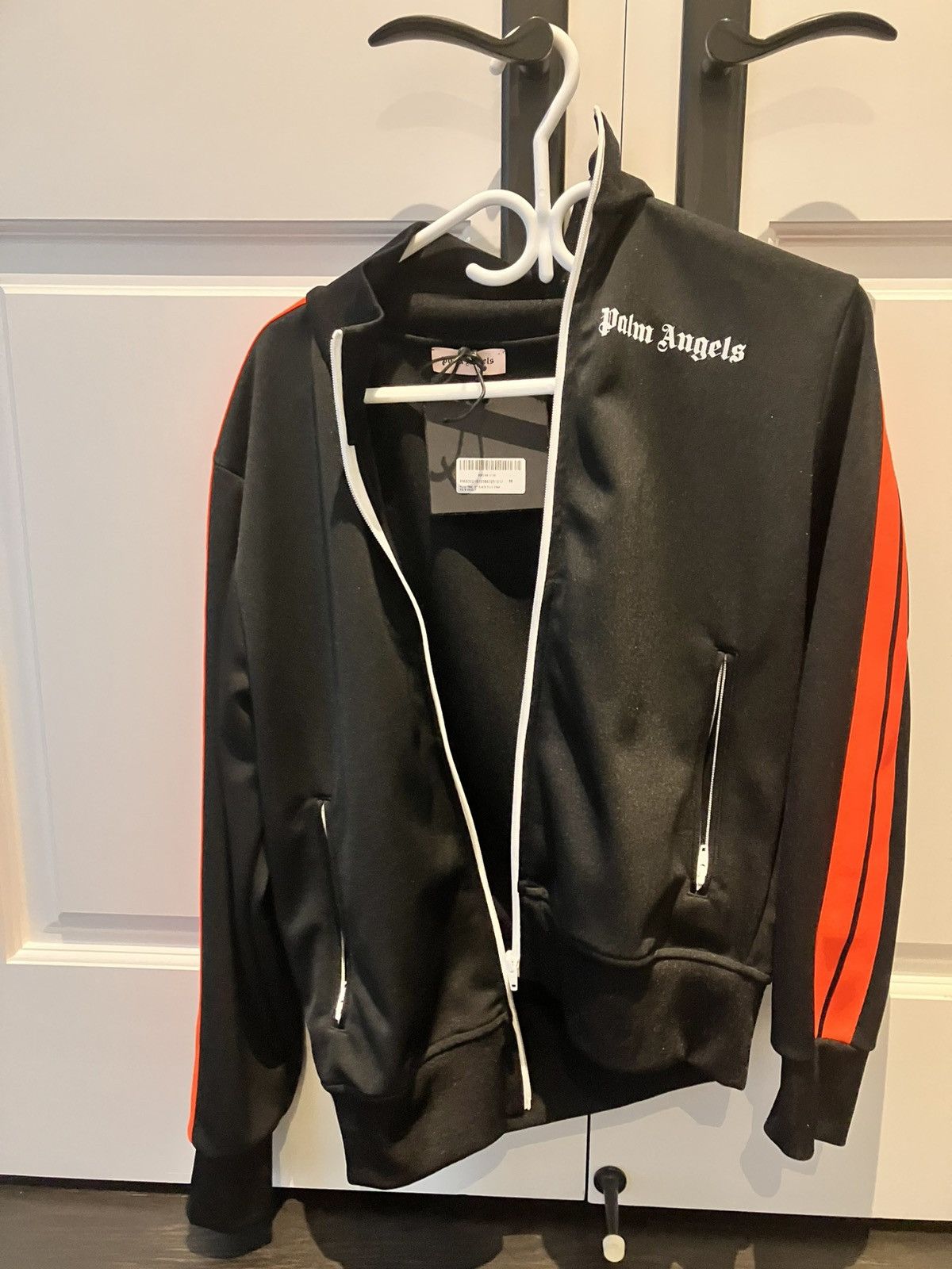 Palm Angels Palm angels black and orange track Zippy jacket Size US M / EU 48-50 / 2 - 2 Thumbnail