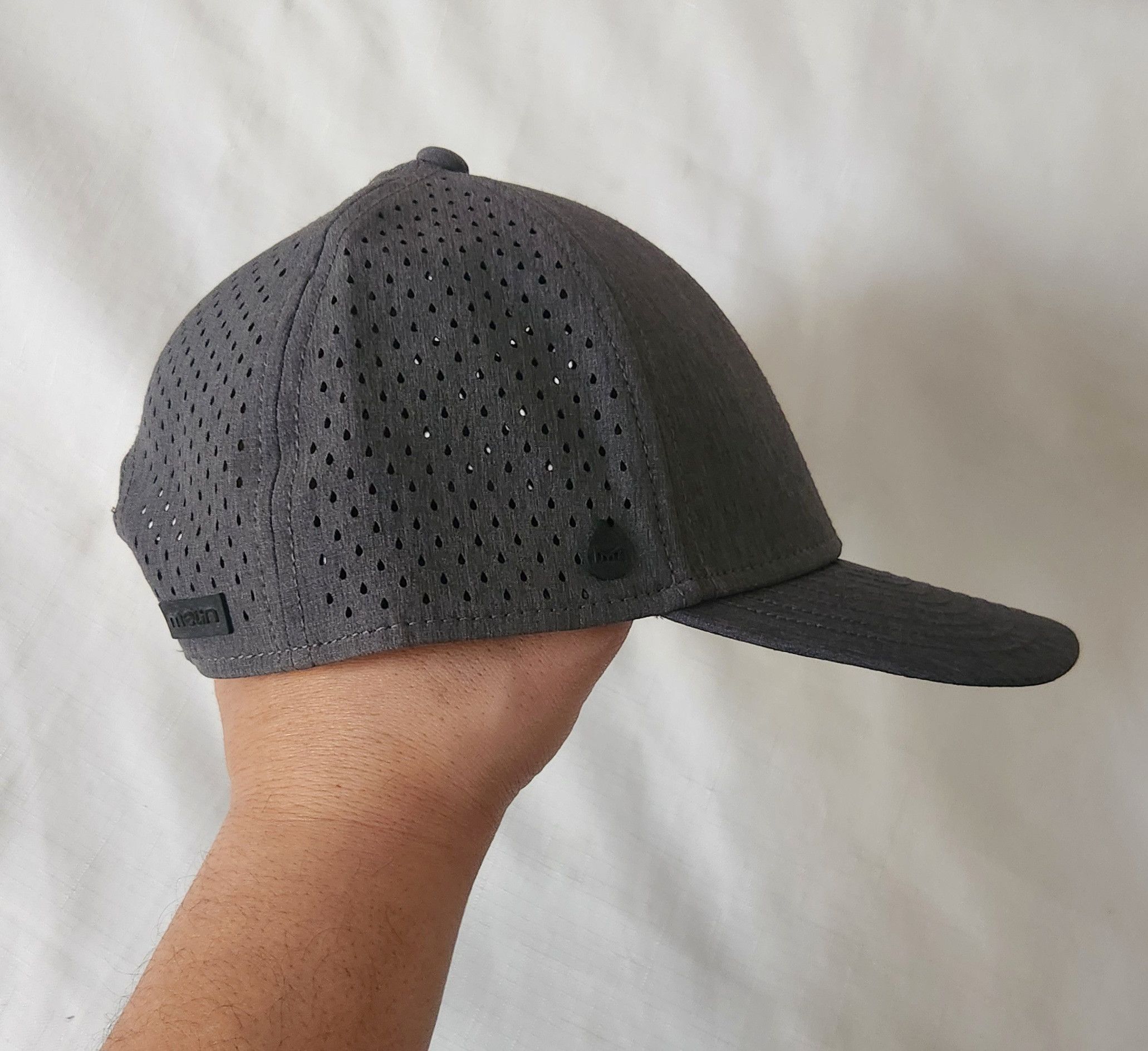 melin MELIN A-Game Hydro 56cm Heathered Gray Hat Snapback Size ONE SIZE - 5 Thumbnail