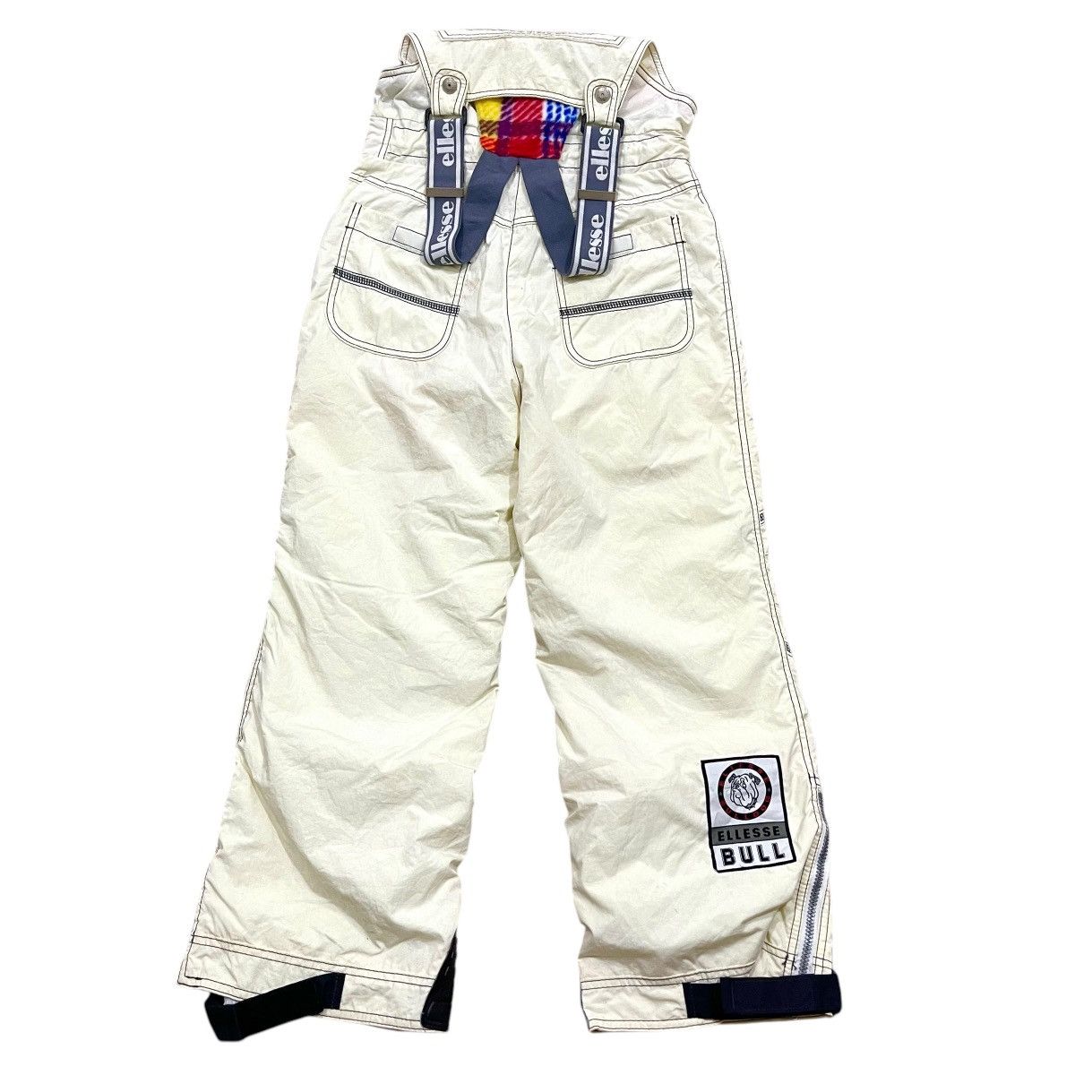 Ellesse × Vintage Vintage 90s Ellesse Bull Italy Snowboarding Overall Pants Size US 30 / EU 46 - 2 Thumbnail