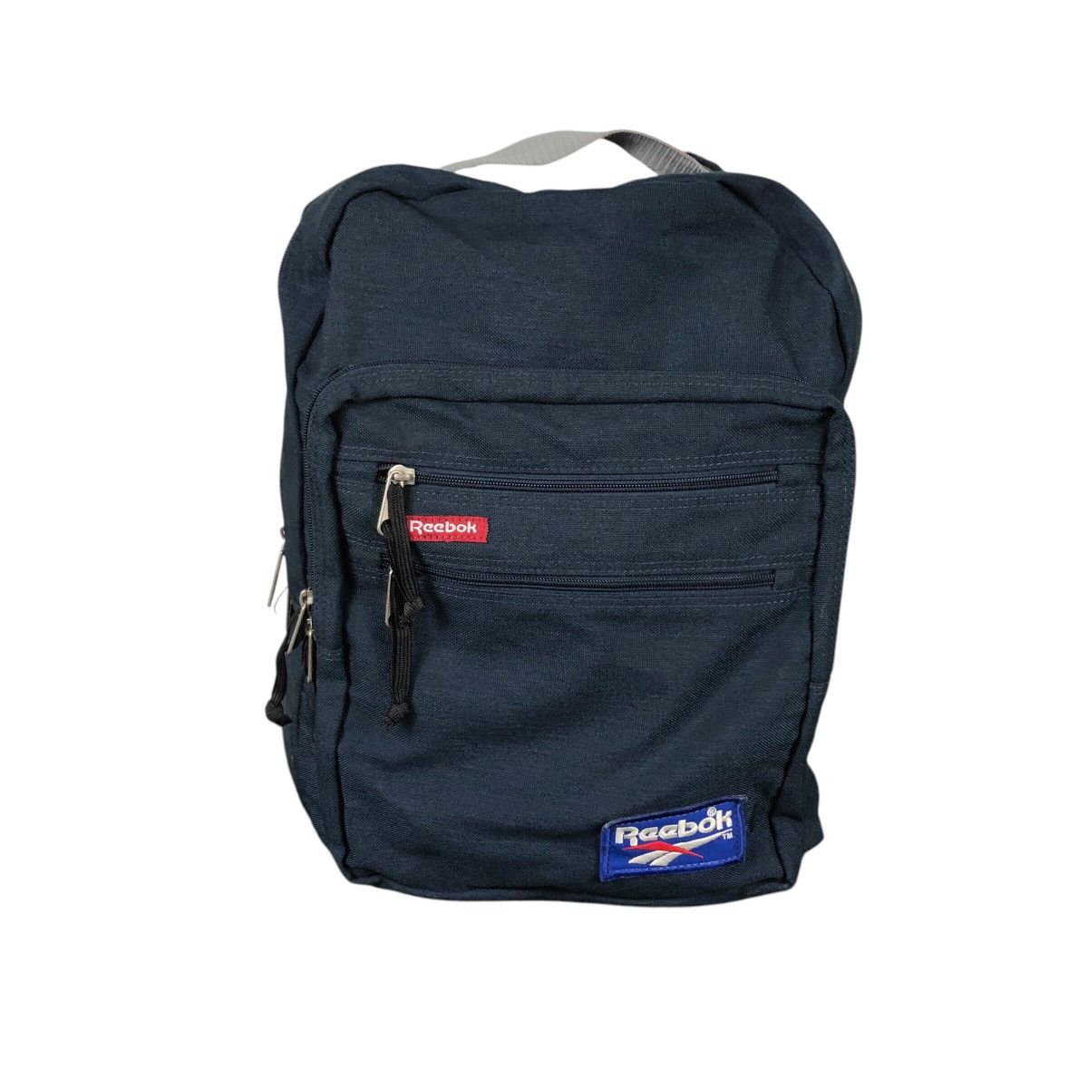 Japanese Brand 📌Vintage Back Pack Reebok Big Logo Size ONE SIZE - 1 Thumbnail