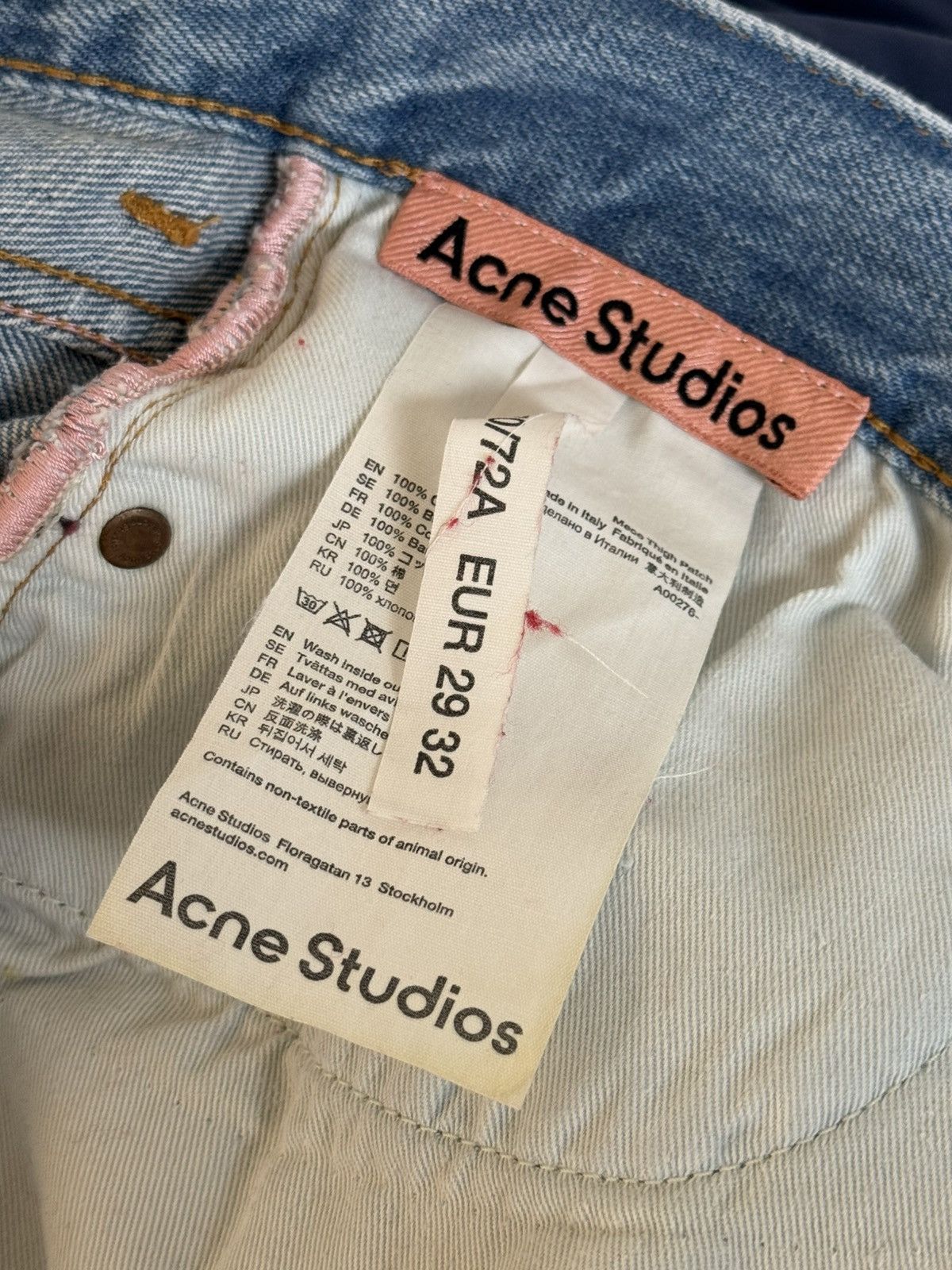 Acne Studios Acne Studios Baggy Jeans Pants Size US 29 - 5 Thumbnail