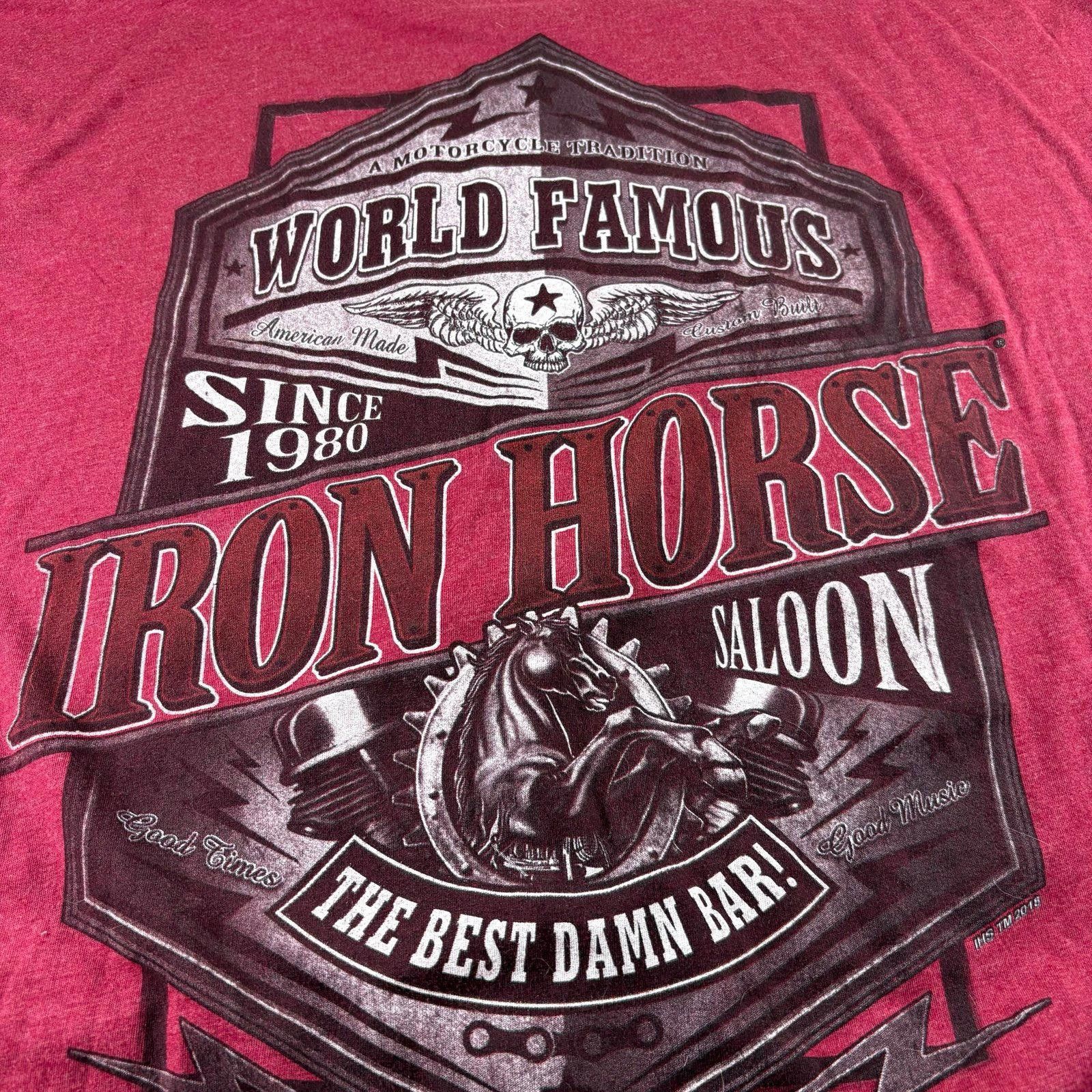 West Coast Choppers Vintage iron horse saloon choppers tee Size US XL / EU 56 / 4 - 7 Thumbnail