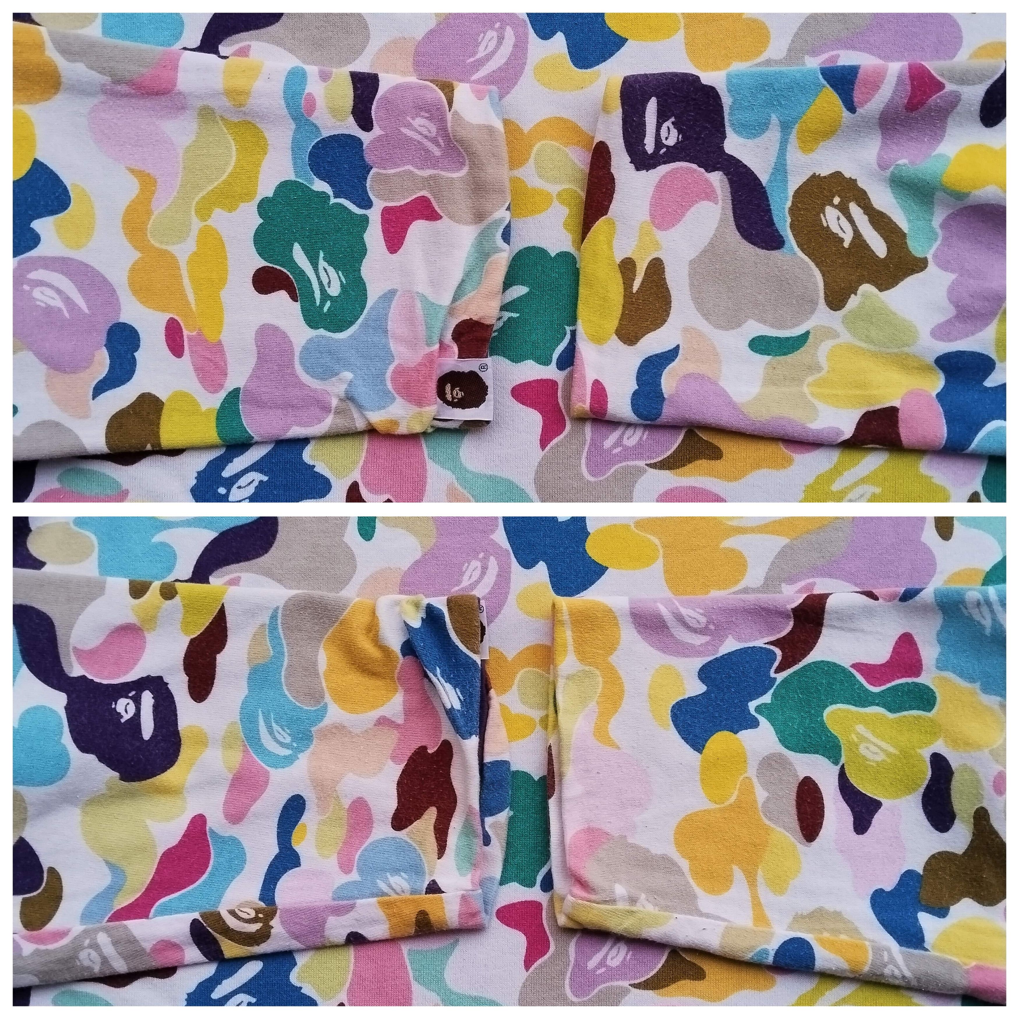 Bape 2006 Multi Camo Reversible Tee Size US M / EU 48-50 / 2 - 4 Thumbnail