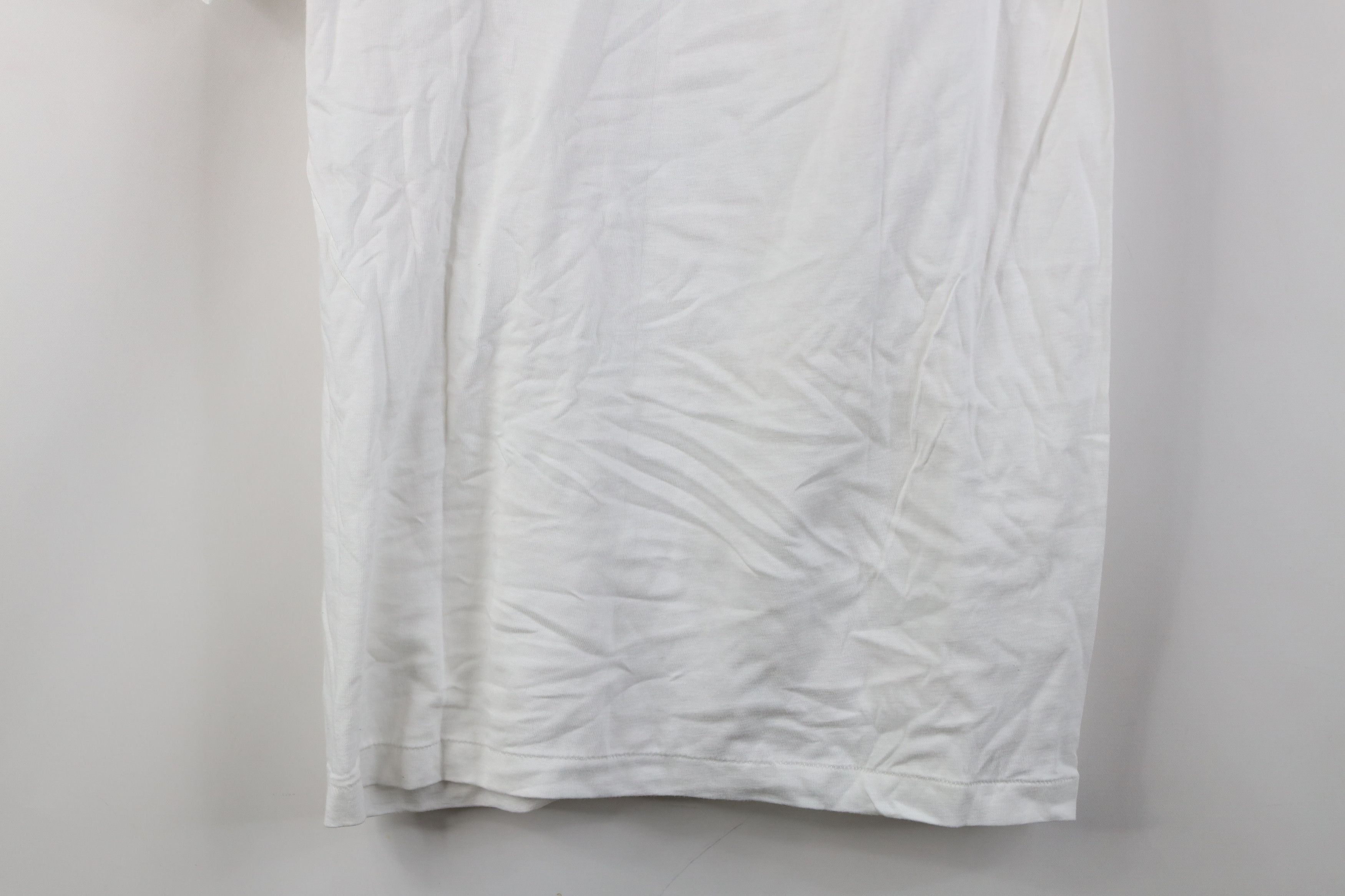 Vintage Vintage 90s Streetwear Cotton Short Sleeve T-Shirt White USA Size US M / EU 48-50 / 2 - 9 Thumbnail