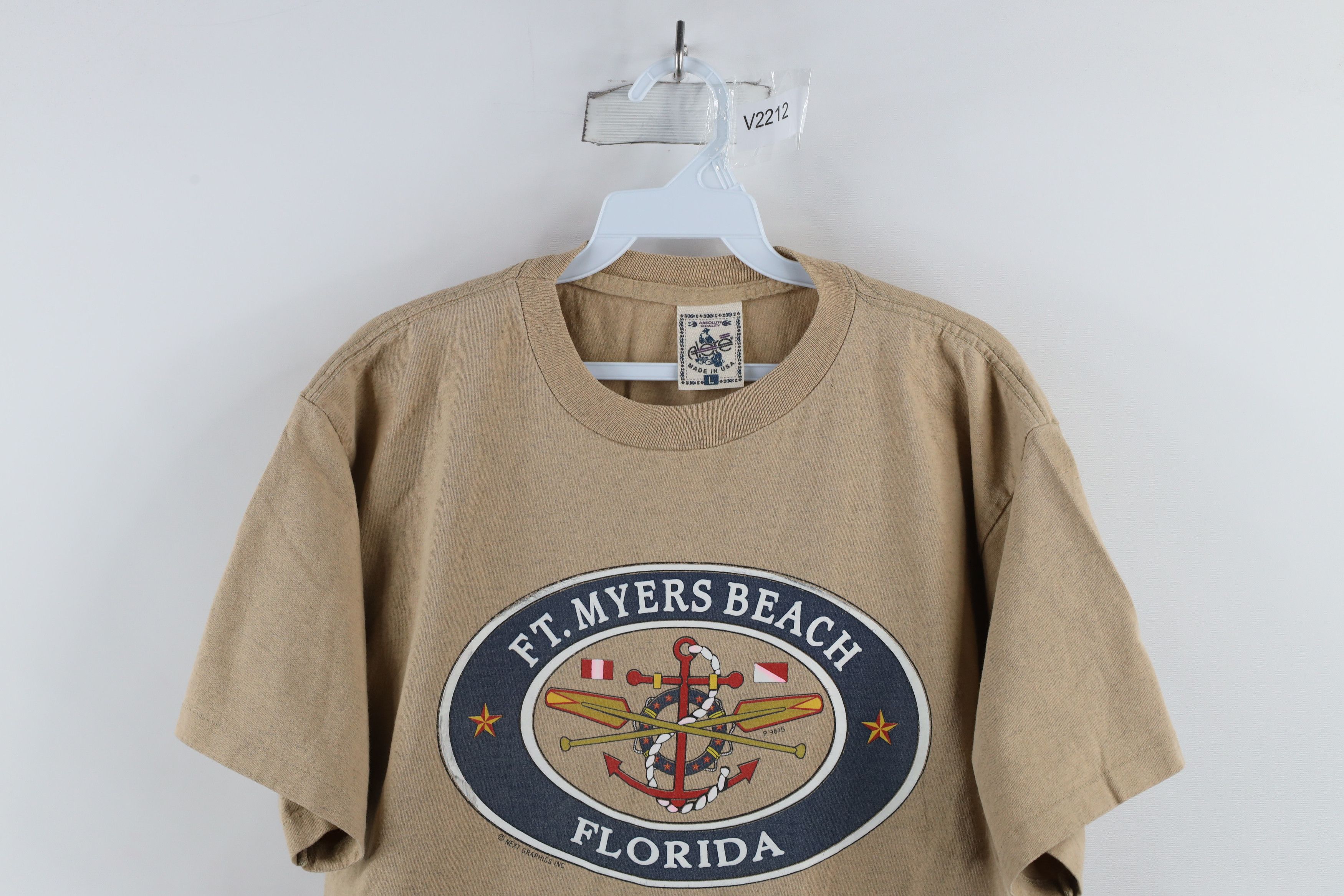 Vintage Vintage 90s Streetwear Ft Myers Beach Florida T-Shirt USA Size US L / EU 52-54 / 3 - 2 Thumbnail