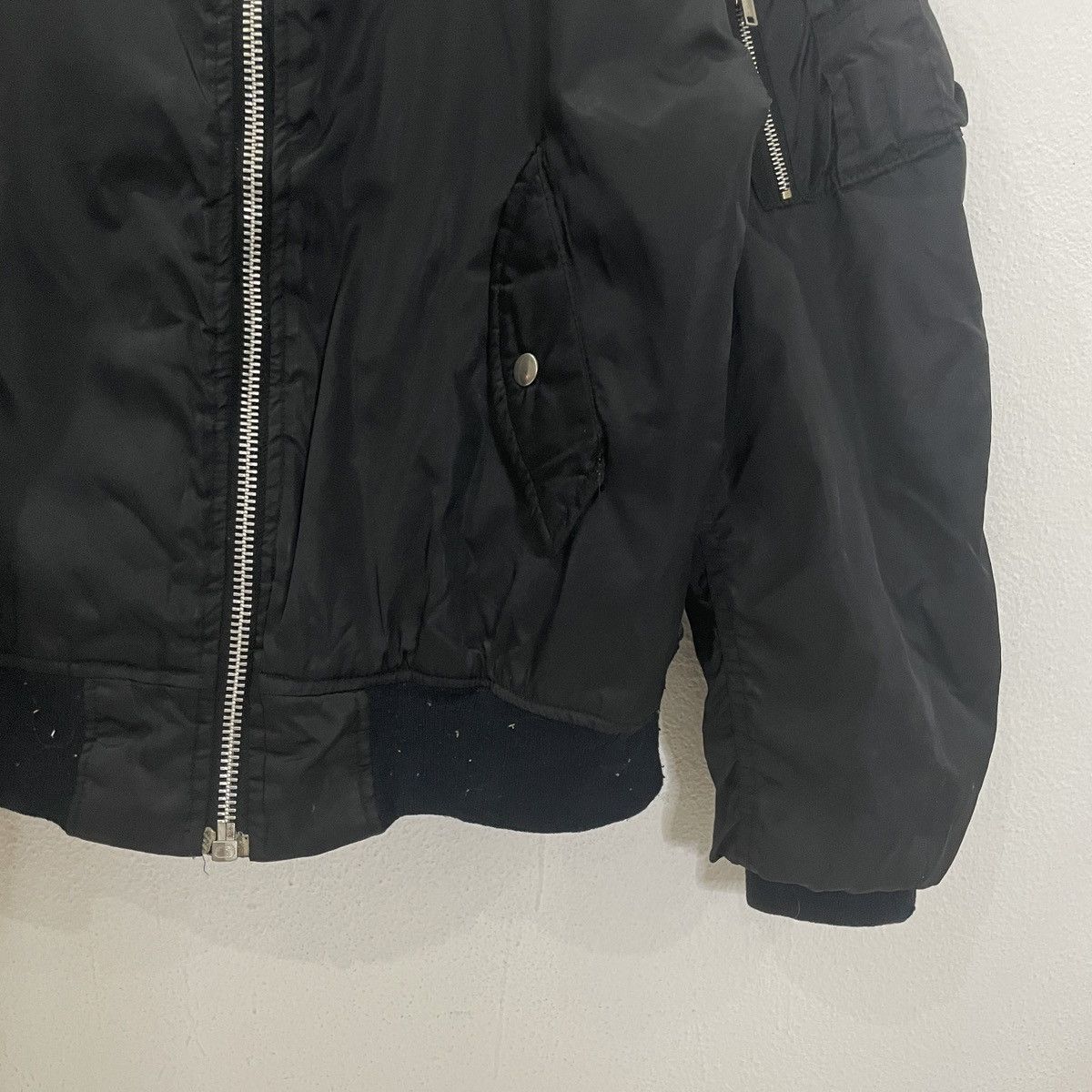 Japanese Brand Vintage Japanese Designer Bomber Jacket Size US XL / EU 56 / 4 - 2 Thumbnail
