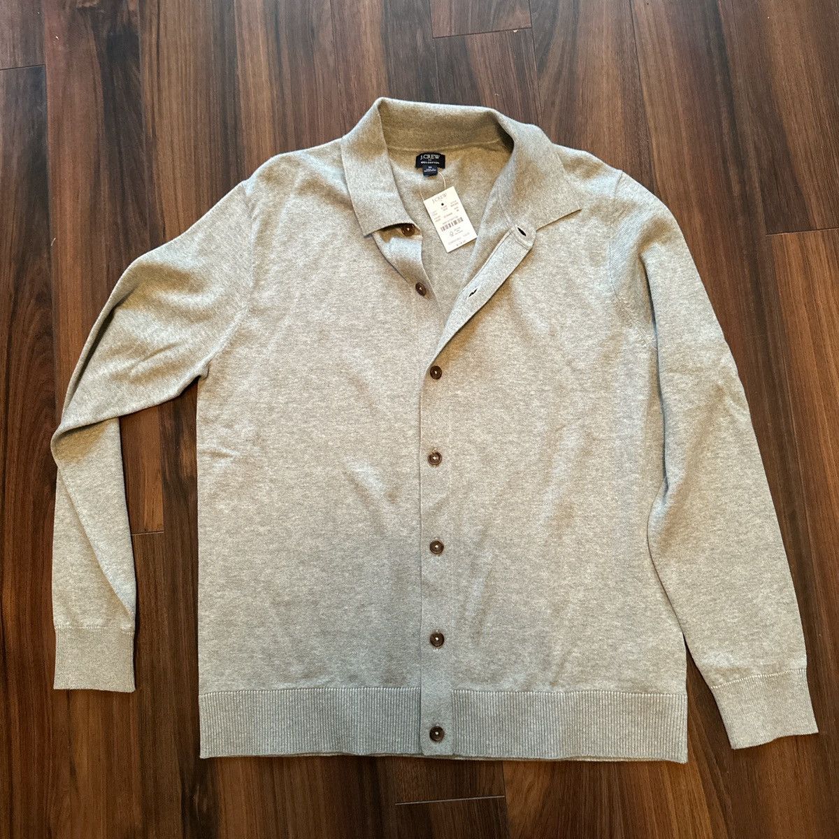 J.Crew J.Crew Grey Sweater | Size M | Cotton | NWT Size US M / EU 48-50 / 2 - 1 Thumbnail