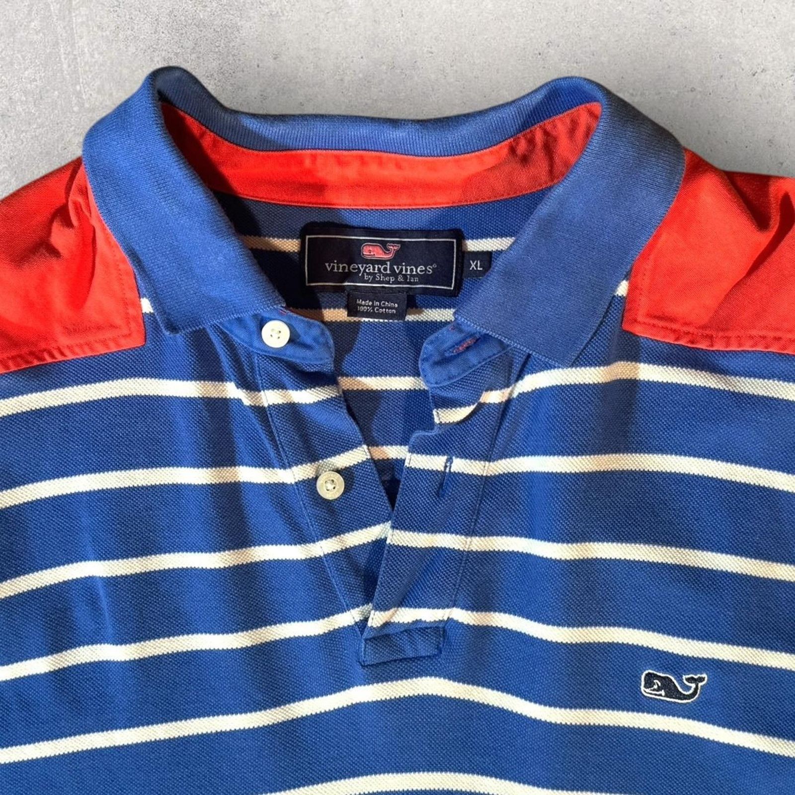 Vineyard Vines Blue & white striped Vineyard Vines polo shirt Size US XL / EU 56 / 4 - 1 Thumbnail