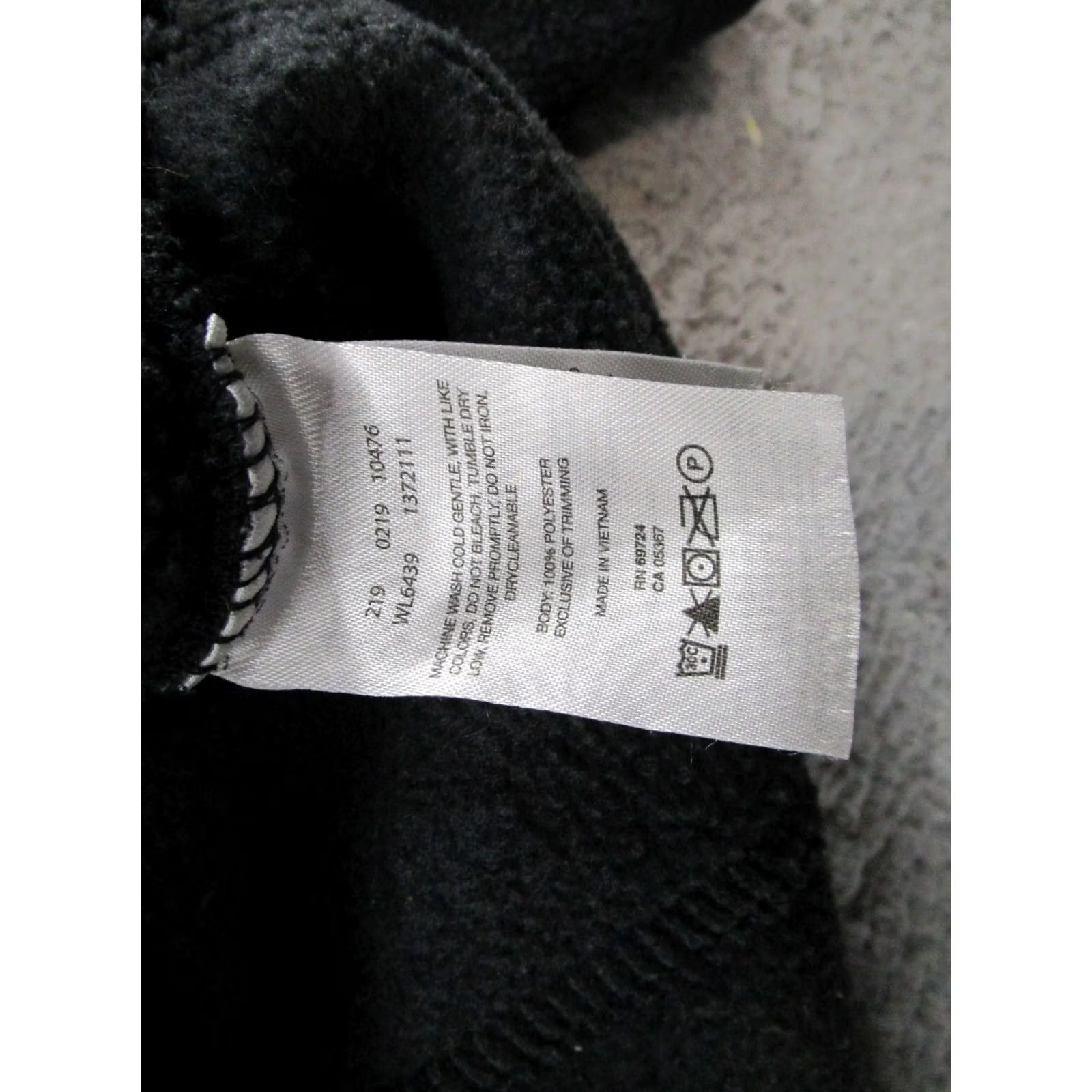 Vintage Columbia Full Zip Black Fleece Jacket Women’s Large Outdoor Hiking Camping Shirt Size L / US 10 / IT 46 - 4 Thumbnail