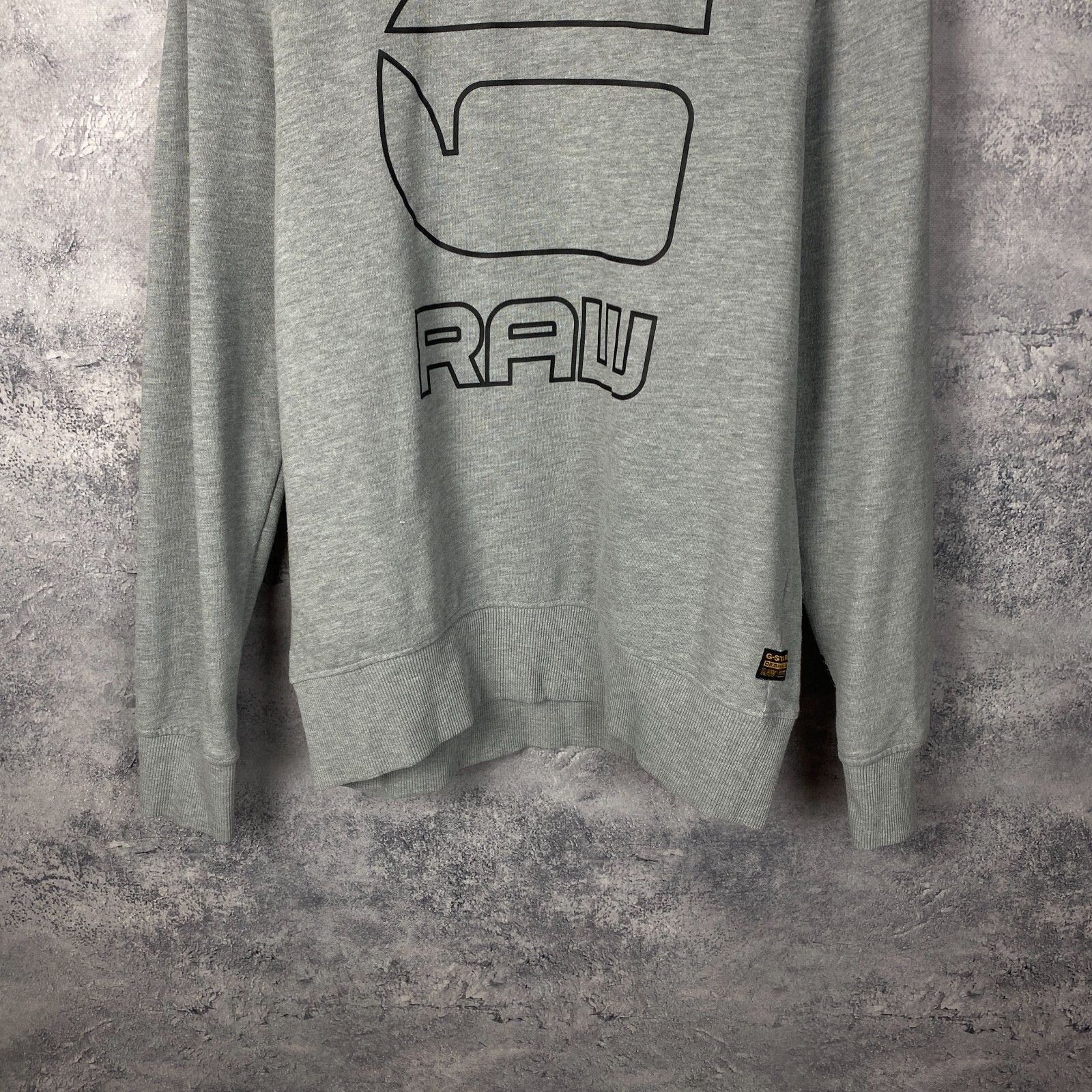 G-Star G Star Raw Sweatshirt Men's Size L Gray Long Sleeve ` Size US L / EU 52-54 / 3 - 3 Thumbnail
