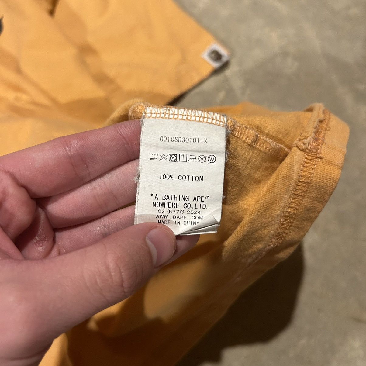 Bape Bape Neon Color Flame Logo Tee Size US L / EU 52-54 / 3 - 7 Thumbnail