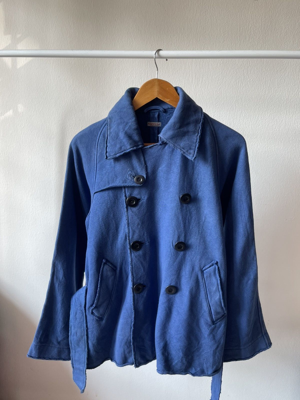 Kapital 2000s Kapital Double Breasted Heavy Cotton Jacket Size US S / EU 44-46 / 1 - 1 Thumbnail