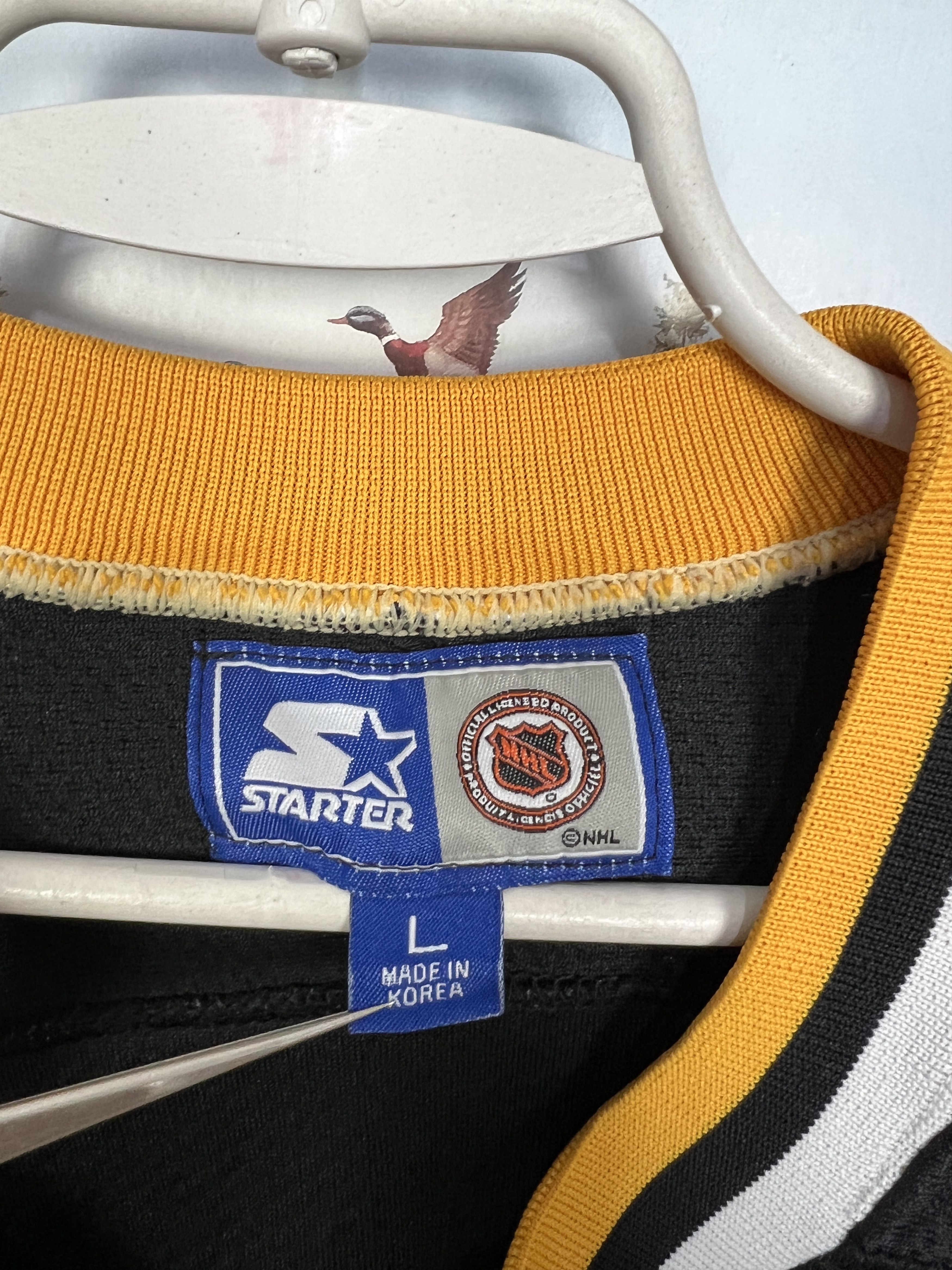 Starter Vintage 90's Starter Pittsburgh Penguins Hockey Jersey NHL Size US L / EU 52-54 / 3 - 11 Thumbnail