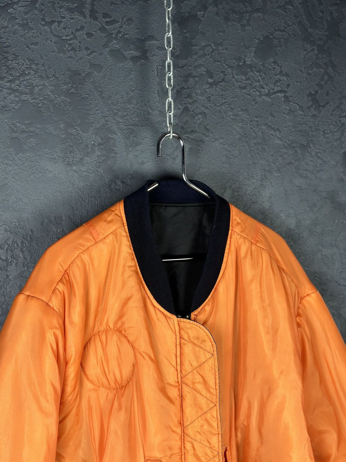 Vintage Vintage Buster Night Crows MA-1 Bomber Jacket Size US XL / EU 56 / 4 - 12 Thumbnail