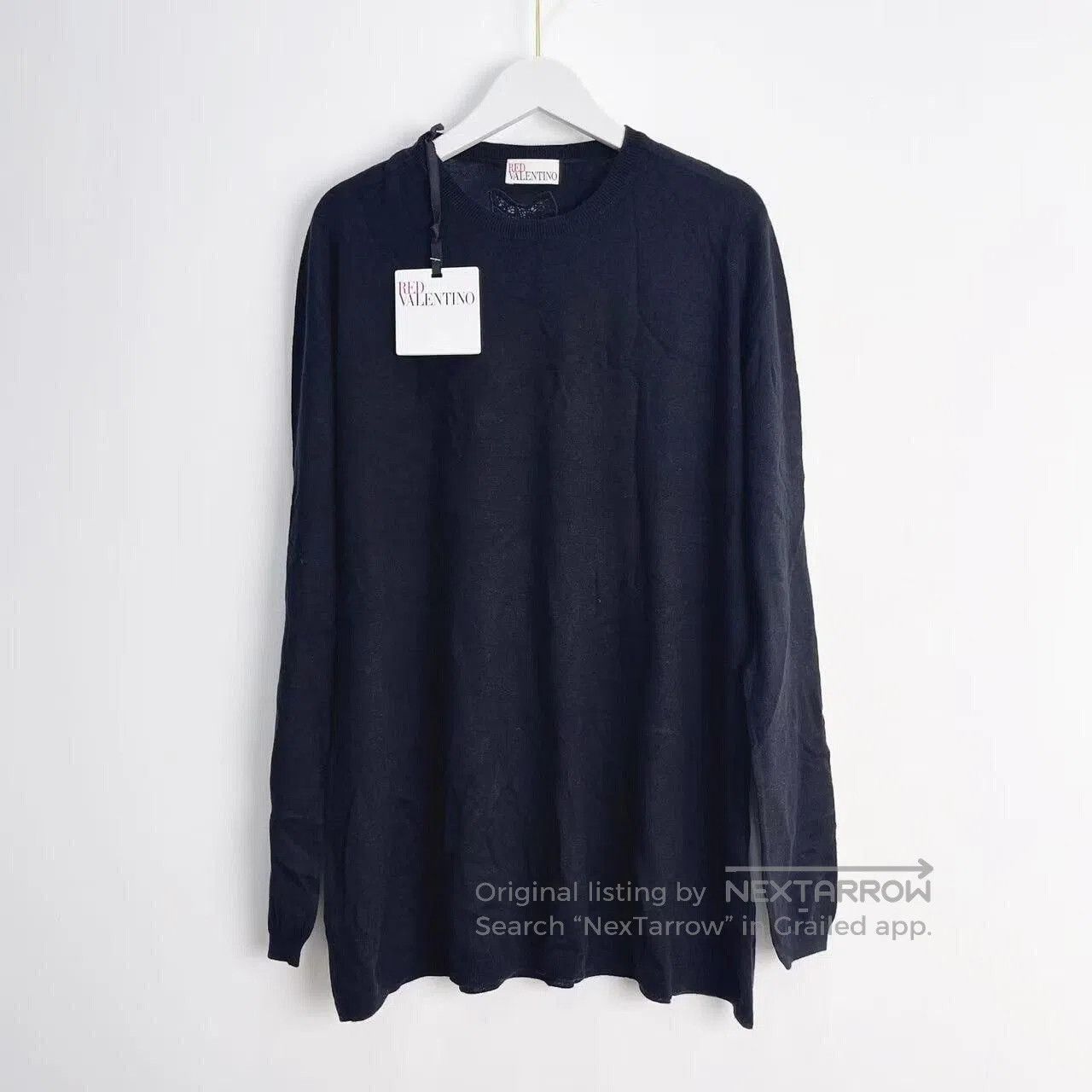 Valentino Valentino Black Cashmere Long Sleeve Top. Size US L / EU 52-54 / 3 - 1 Thumbnail