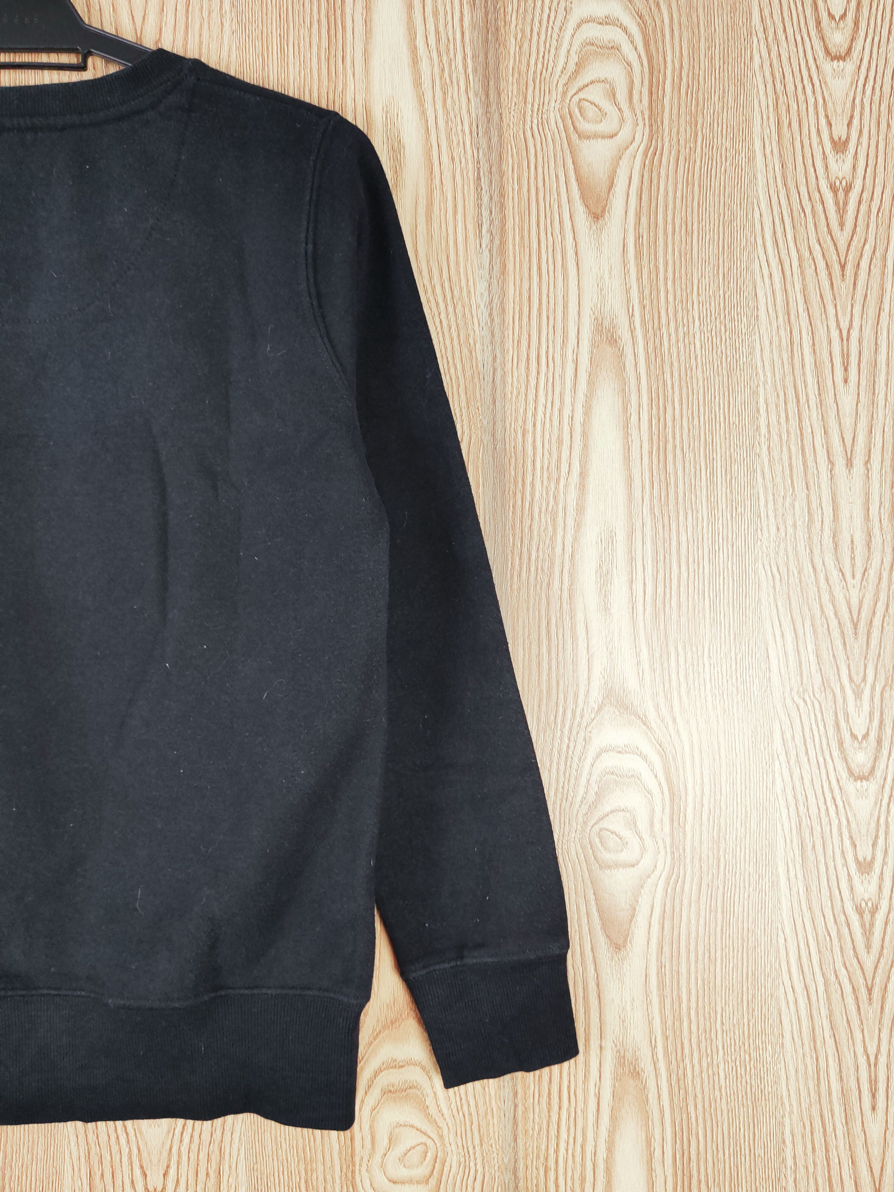 Converse × Vintage Vintage Converse Black Sweatshirts (rare cool design) Size L / US 10 / IT 46 - 9 Thumbnail