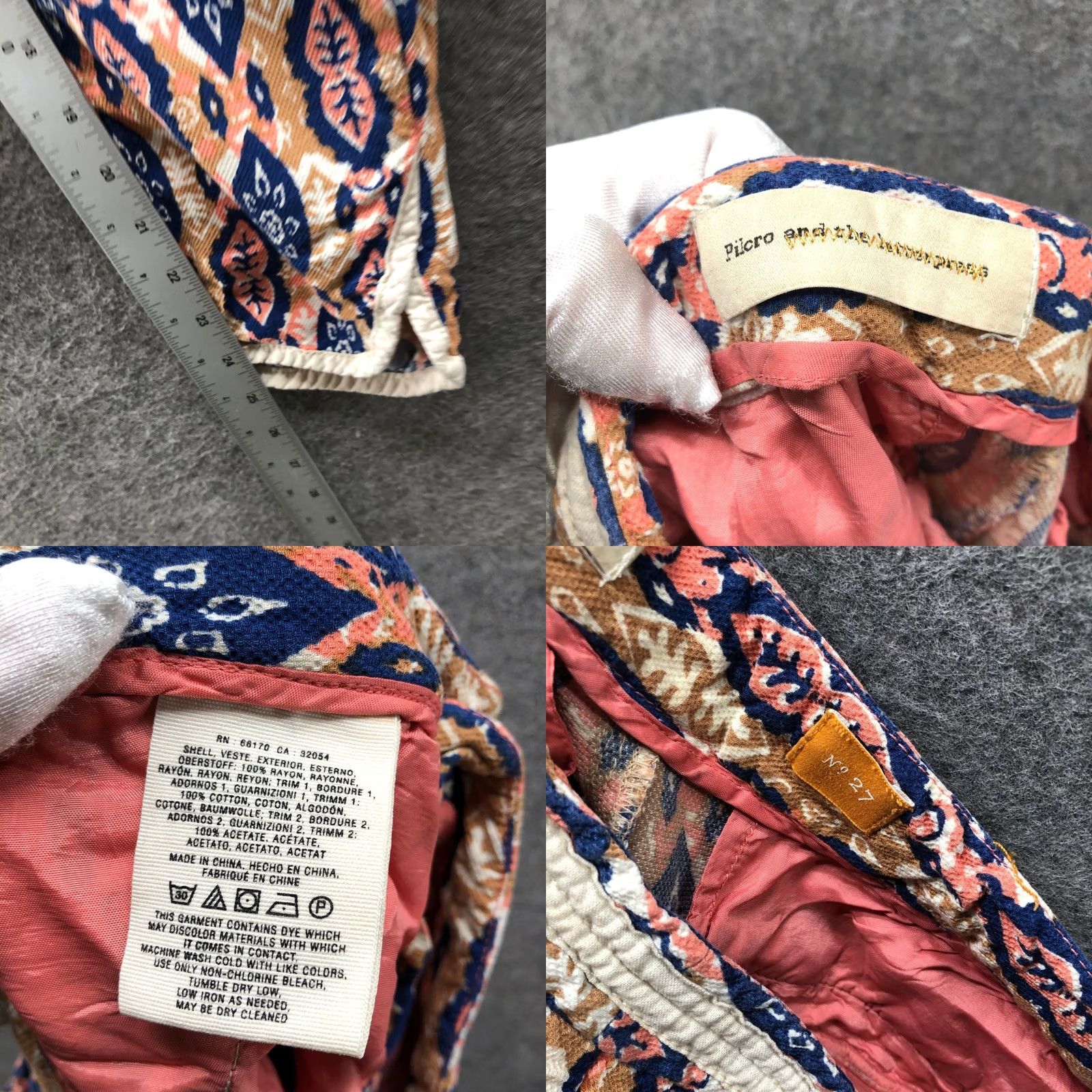 Anthropologie VINTAGE Pilcro Pants Pants? Size 27" / US 4 / IT 40 - 8 Thumbnail